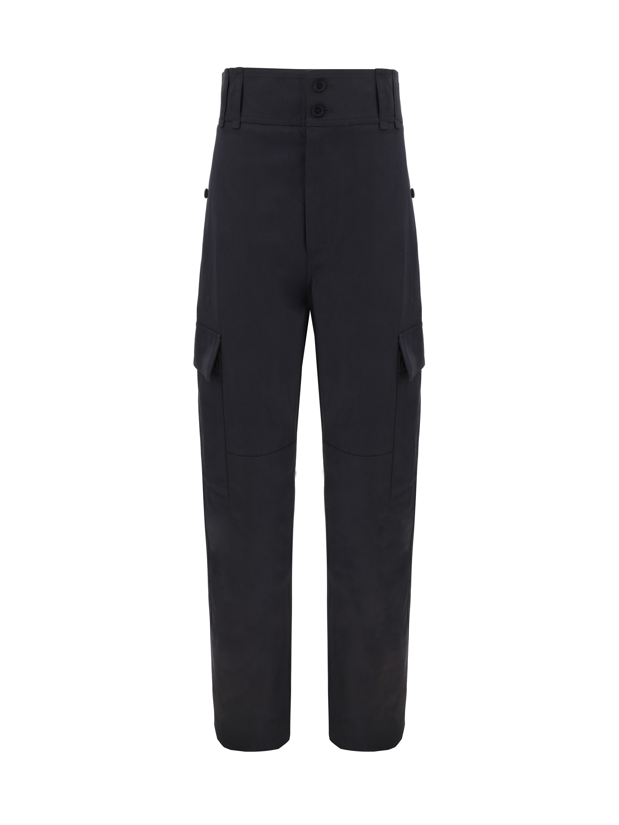 Shop Saint Laurent Pants In Gris Fonce