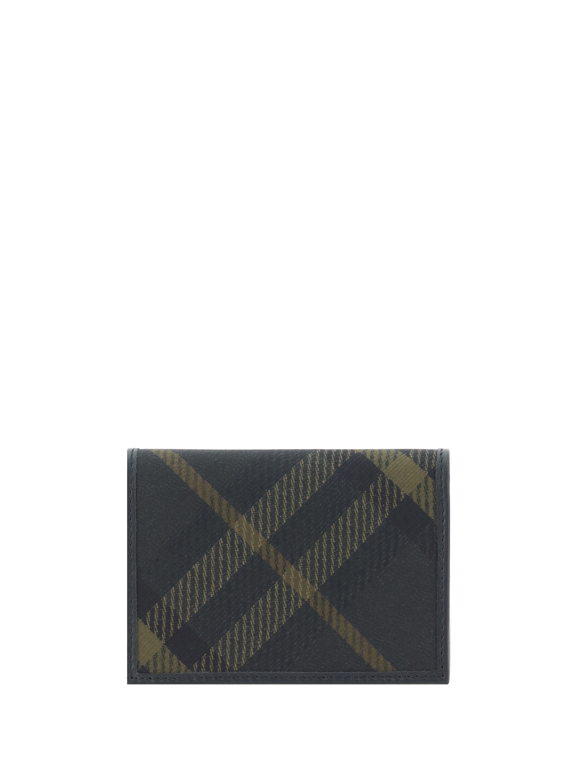 Shop Burberry Card Holder In Shadow