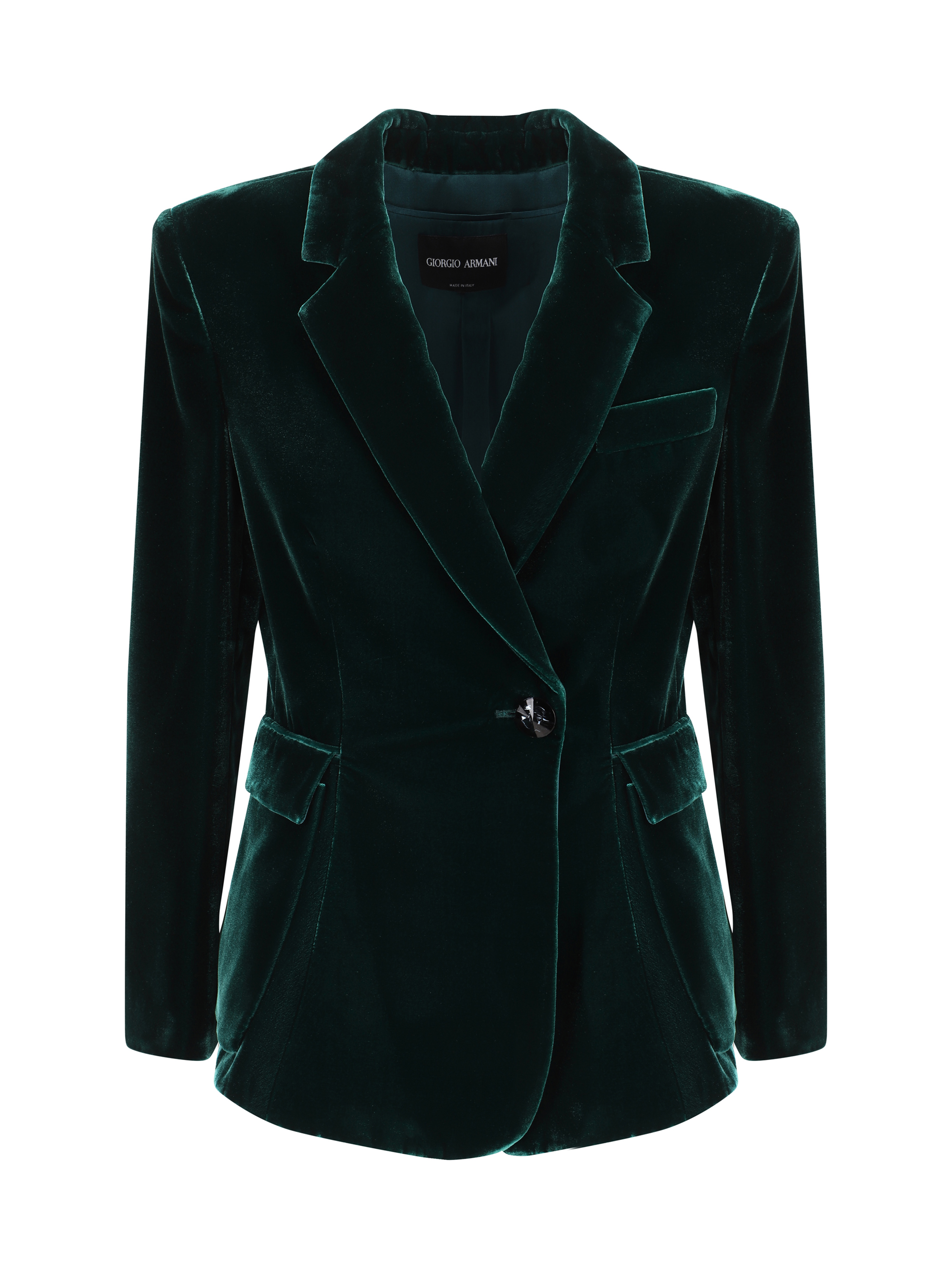 Shop Giorgio Armani Blazer Jacket In U7331