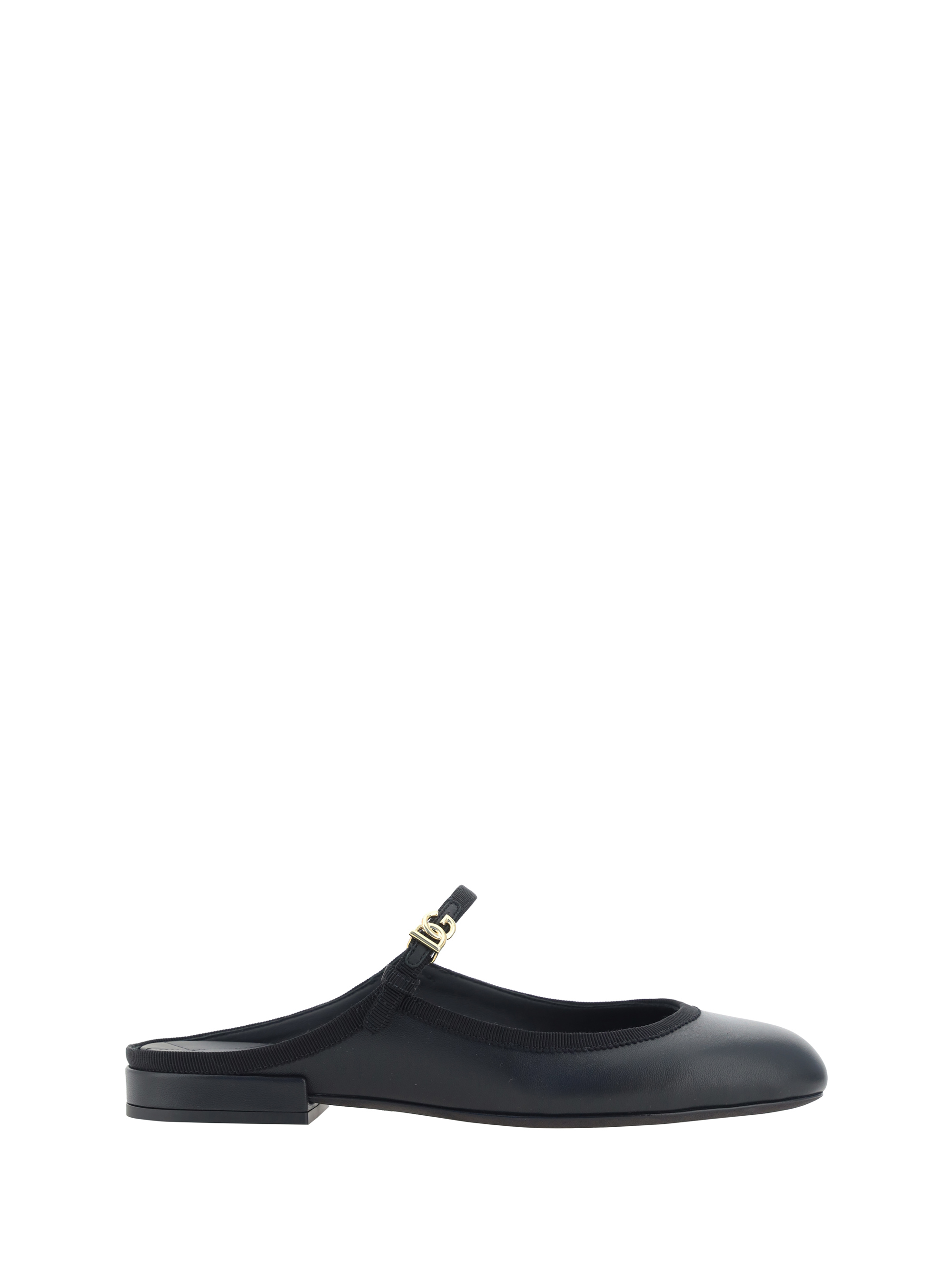 Shop Dolce & Gabbana Ballerinas In Nero/nero