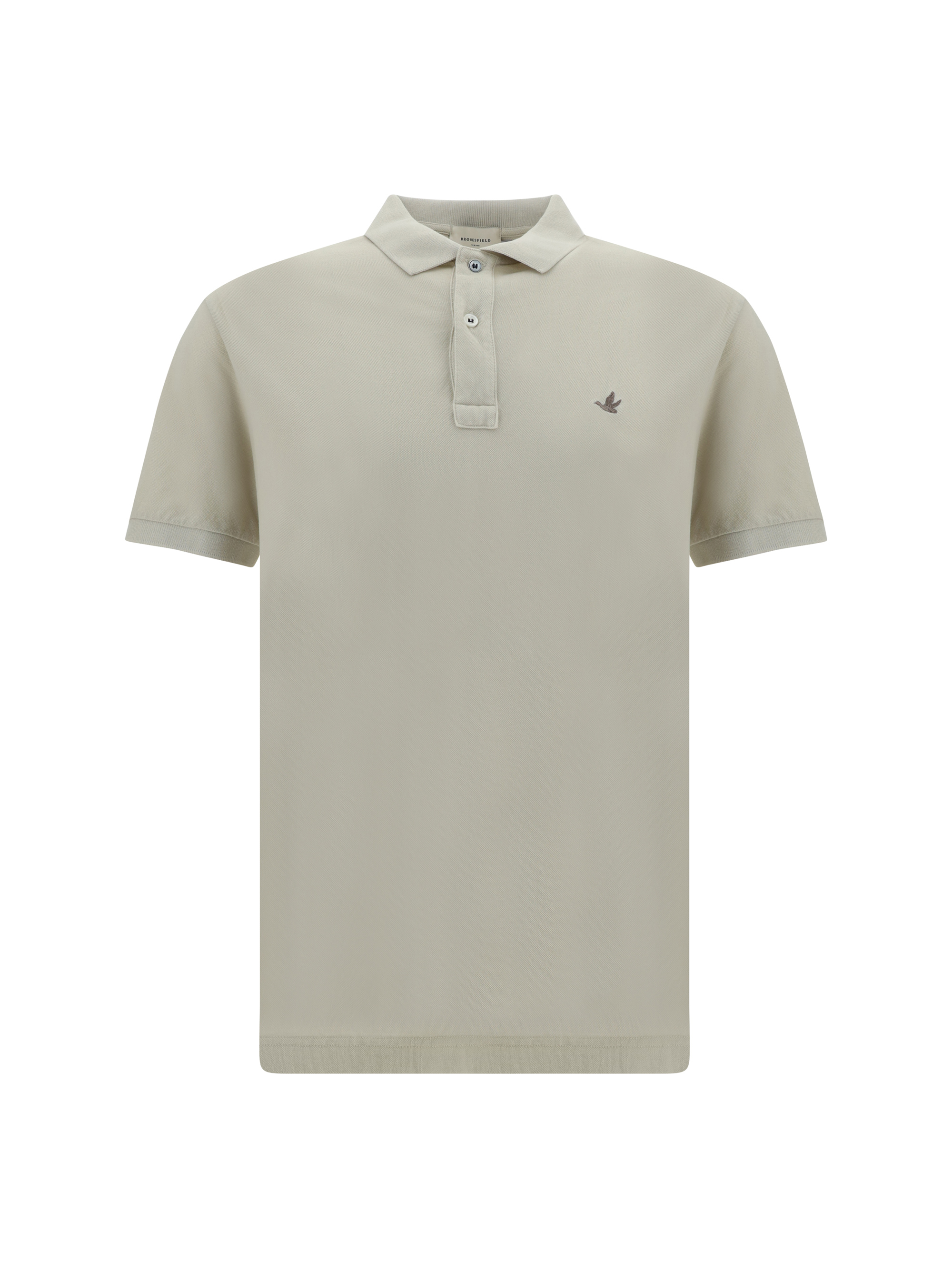 Shop Brooksfield Polo Shirt In Canvas