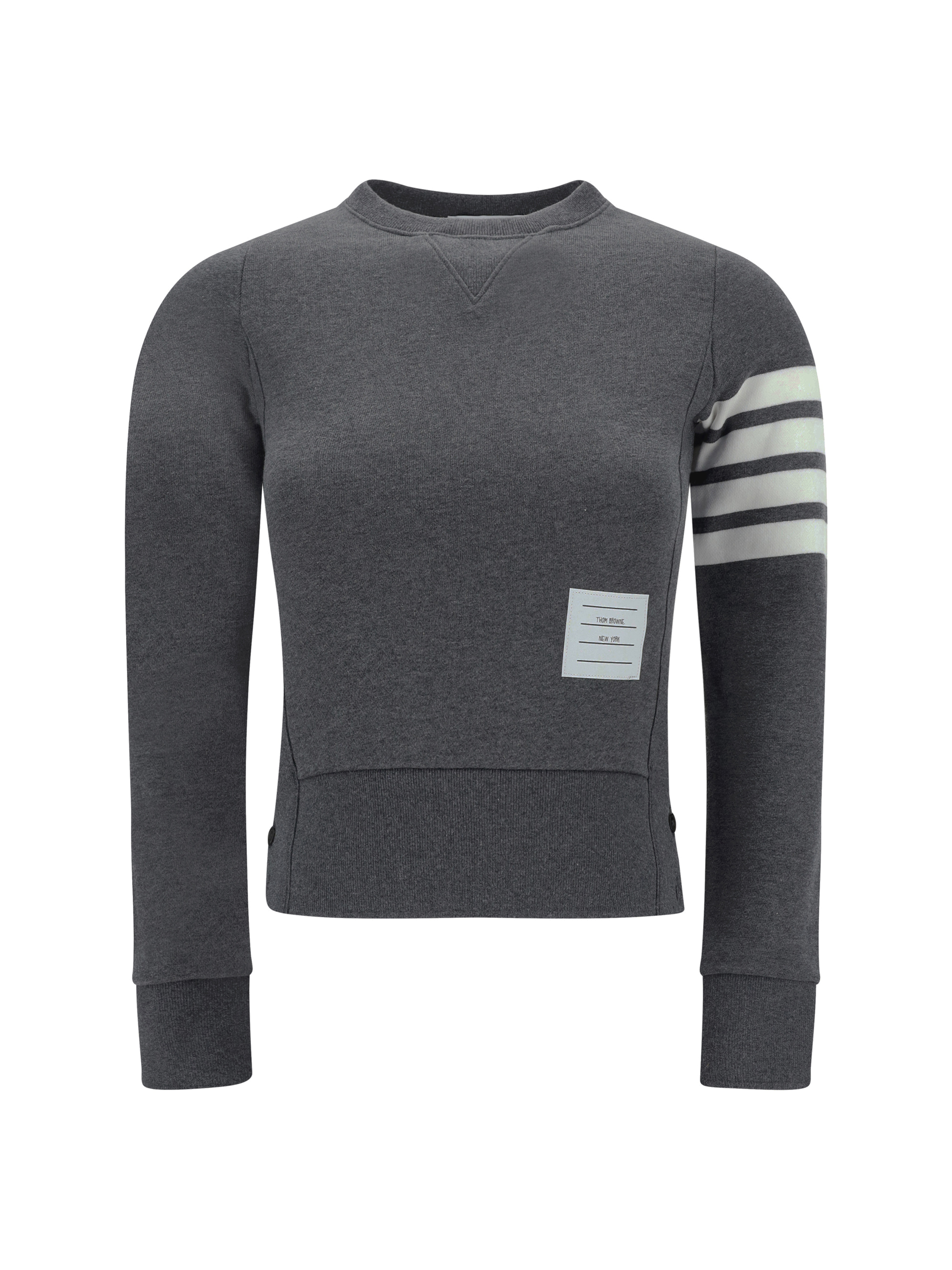 Shop Thom Browne Sweatshirt In Dark Grey