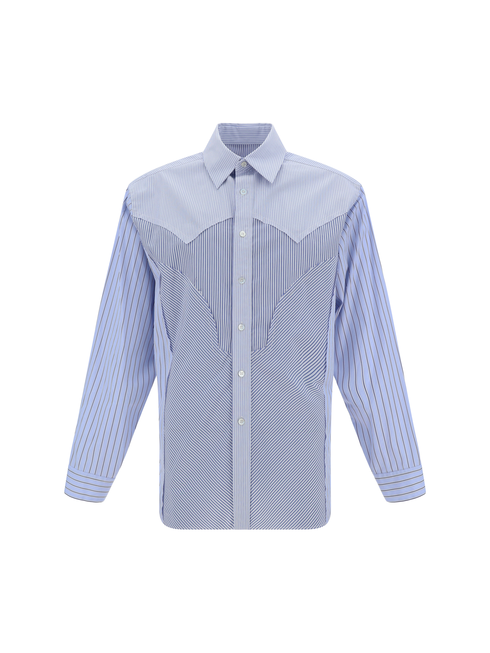 Shop Margiela Shirt In Blue