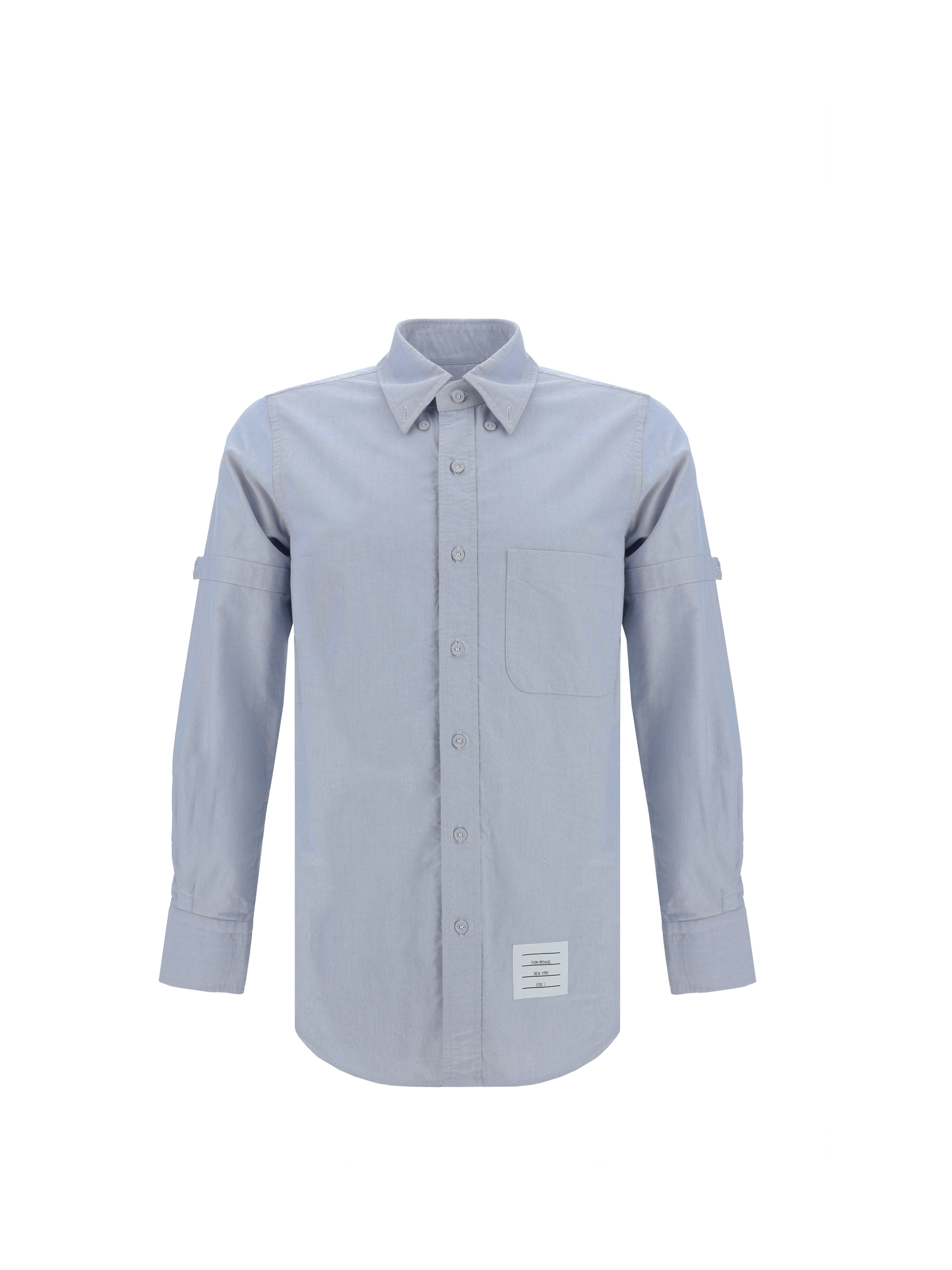 Shop Thom Browne Shirt In Light Blue