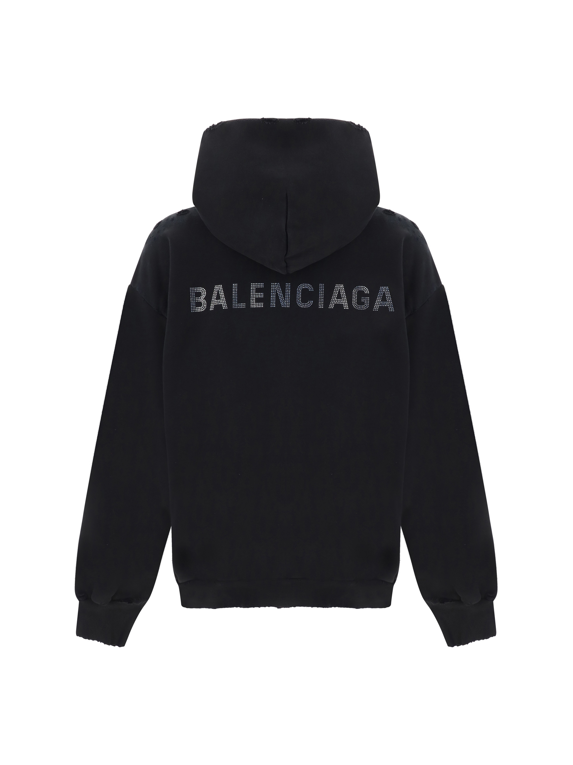 Felpa nera balenciaga on sale