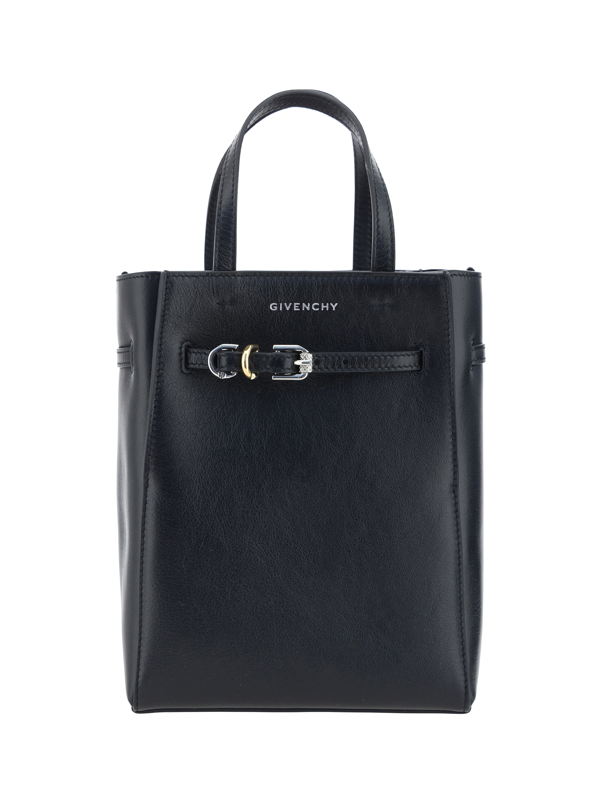 Shop Givenchy Voyou Mini Handbag In Black