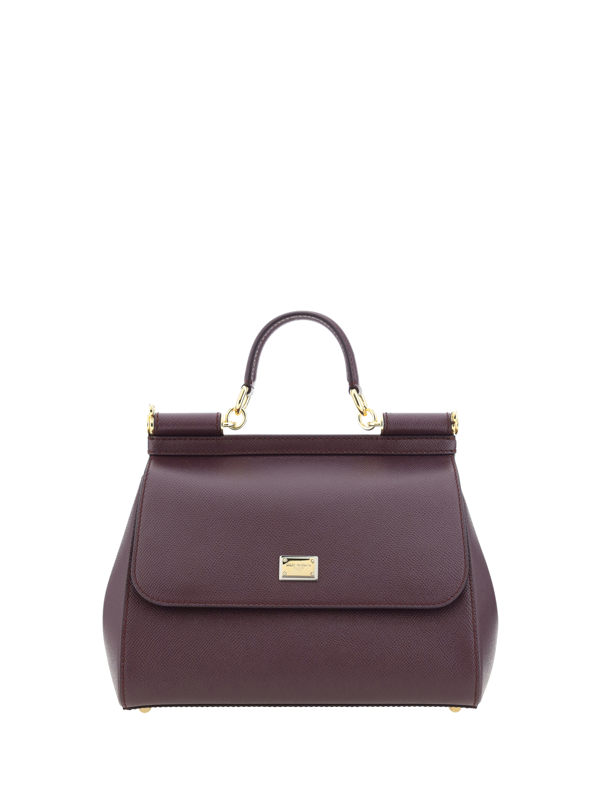 Dolce & Gabbana Sicily Handbag In Purple