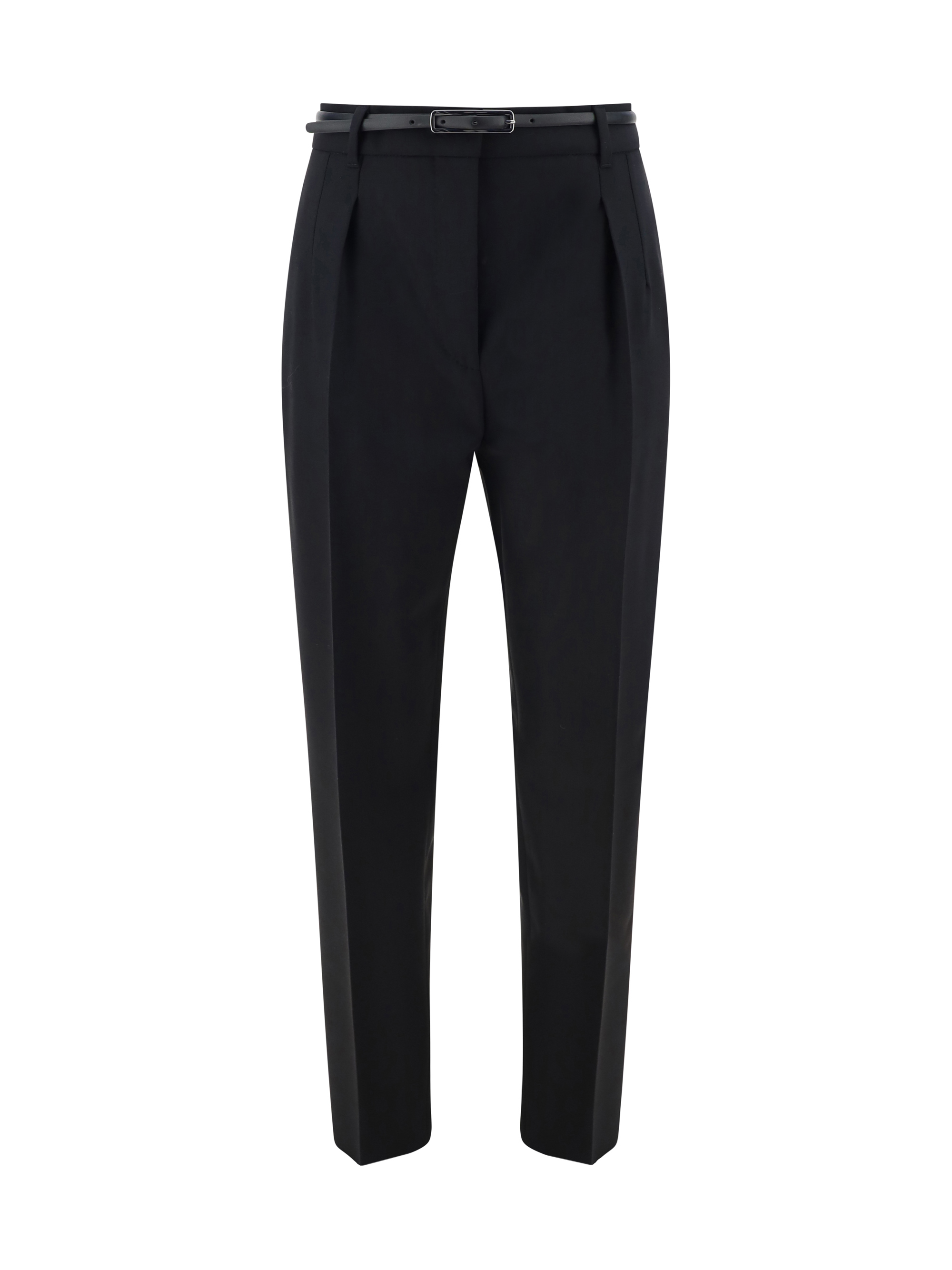 Shop Max Mara Prosit Pants In Nero