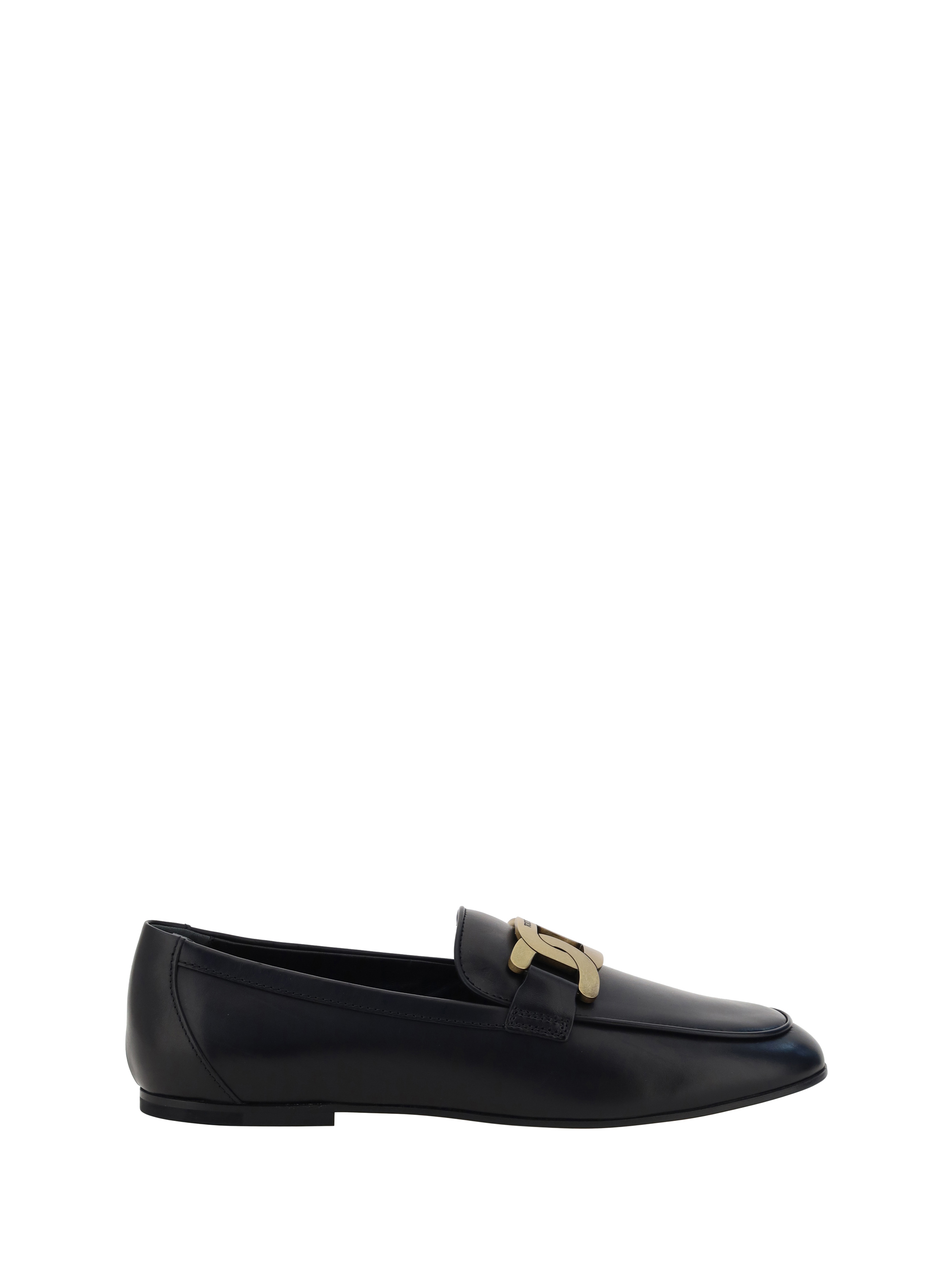 Tod's Leather Loafer In Black