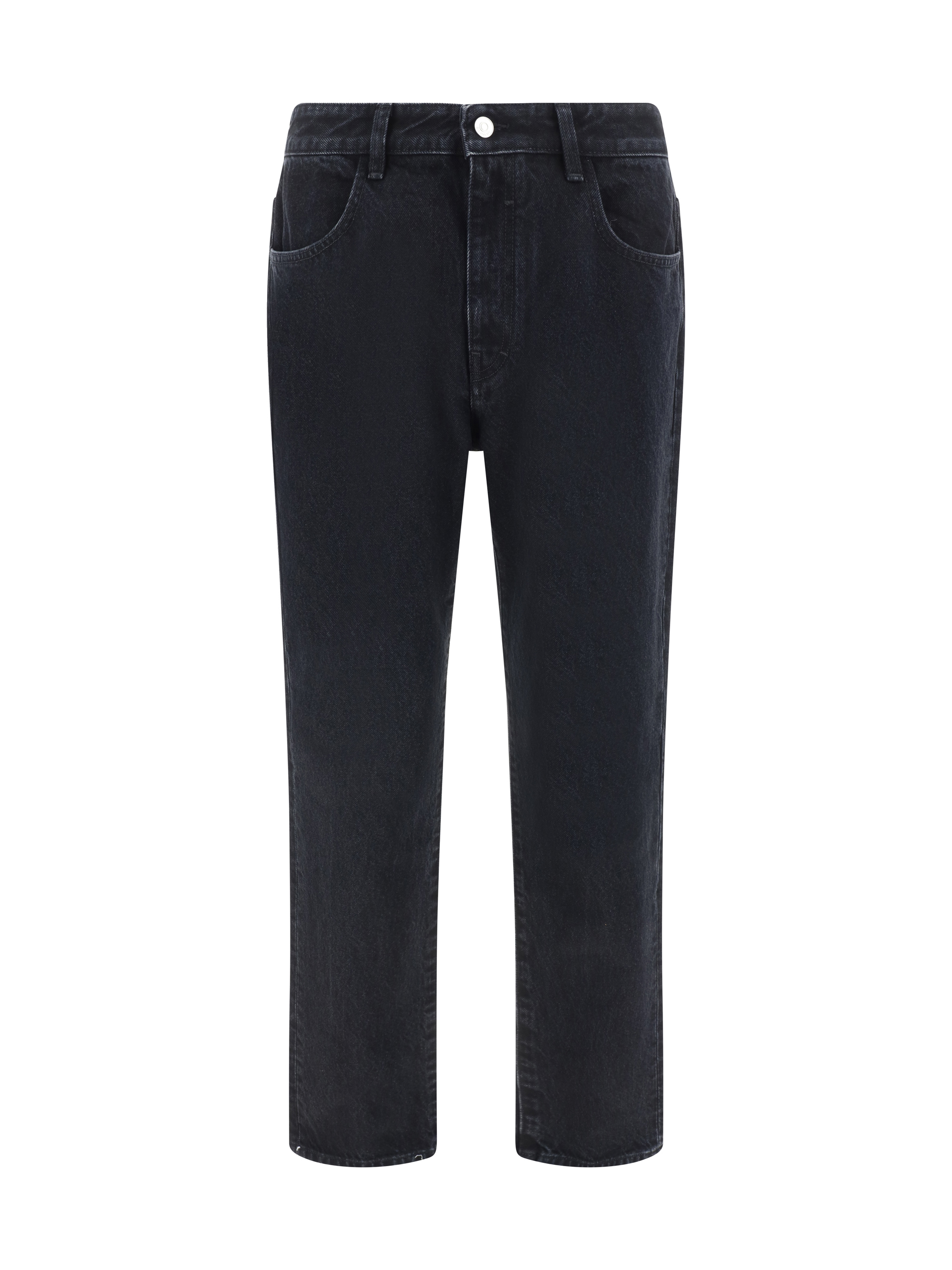 Shop Givenchy Denim Pants In Black