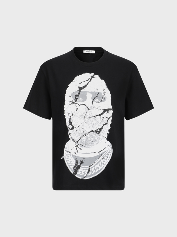 Mask Marble Effect T-Shirt 