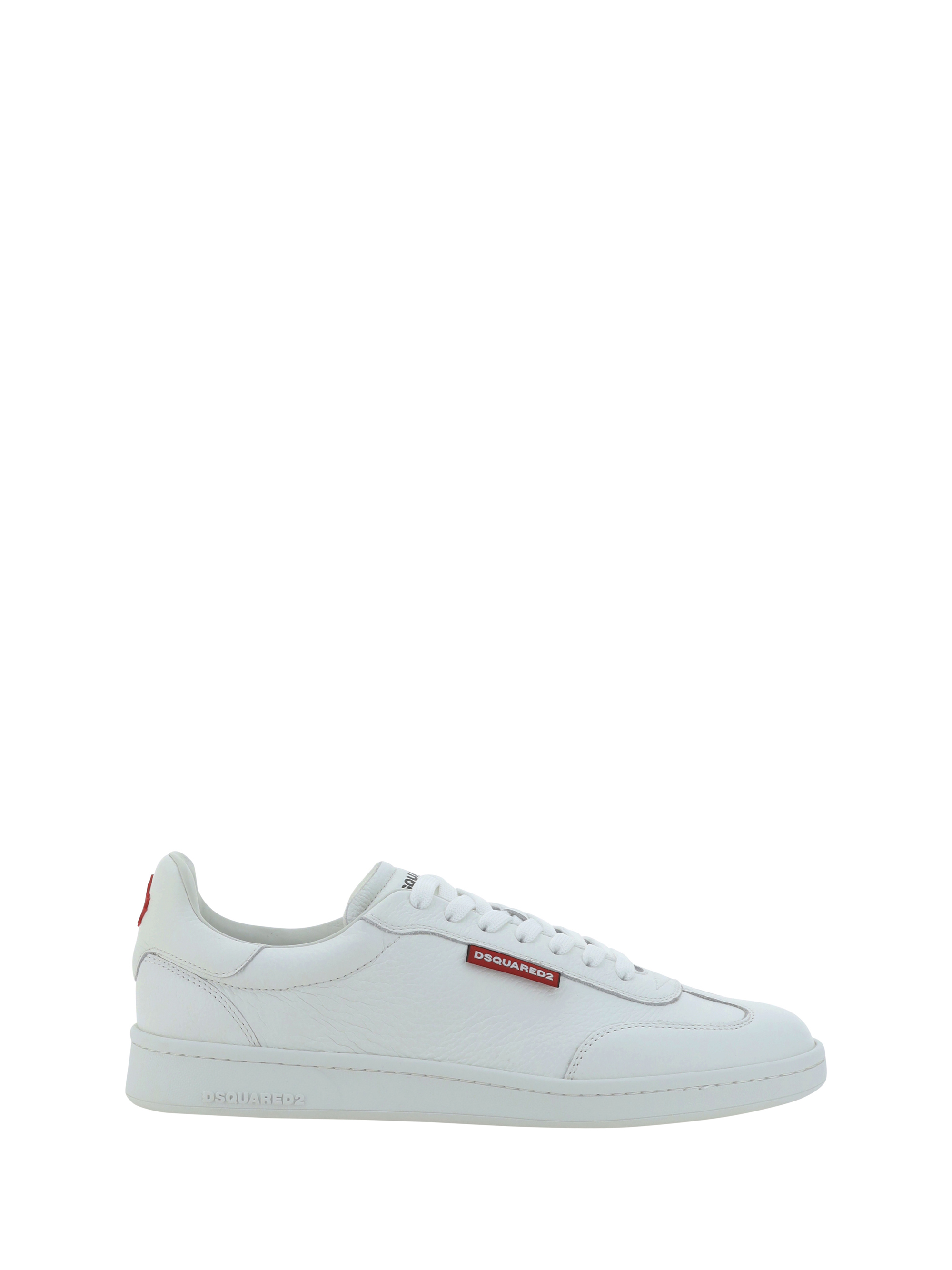 Shop Dsquared2 Sneakers In Bianco