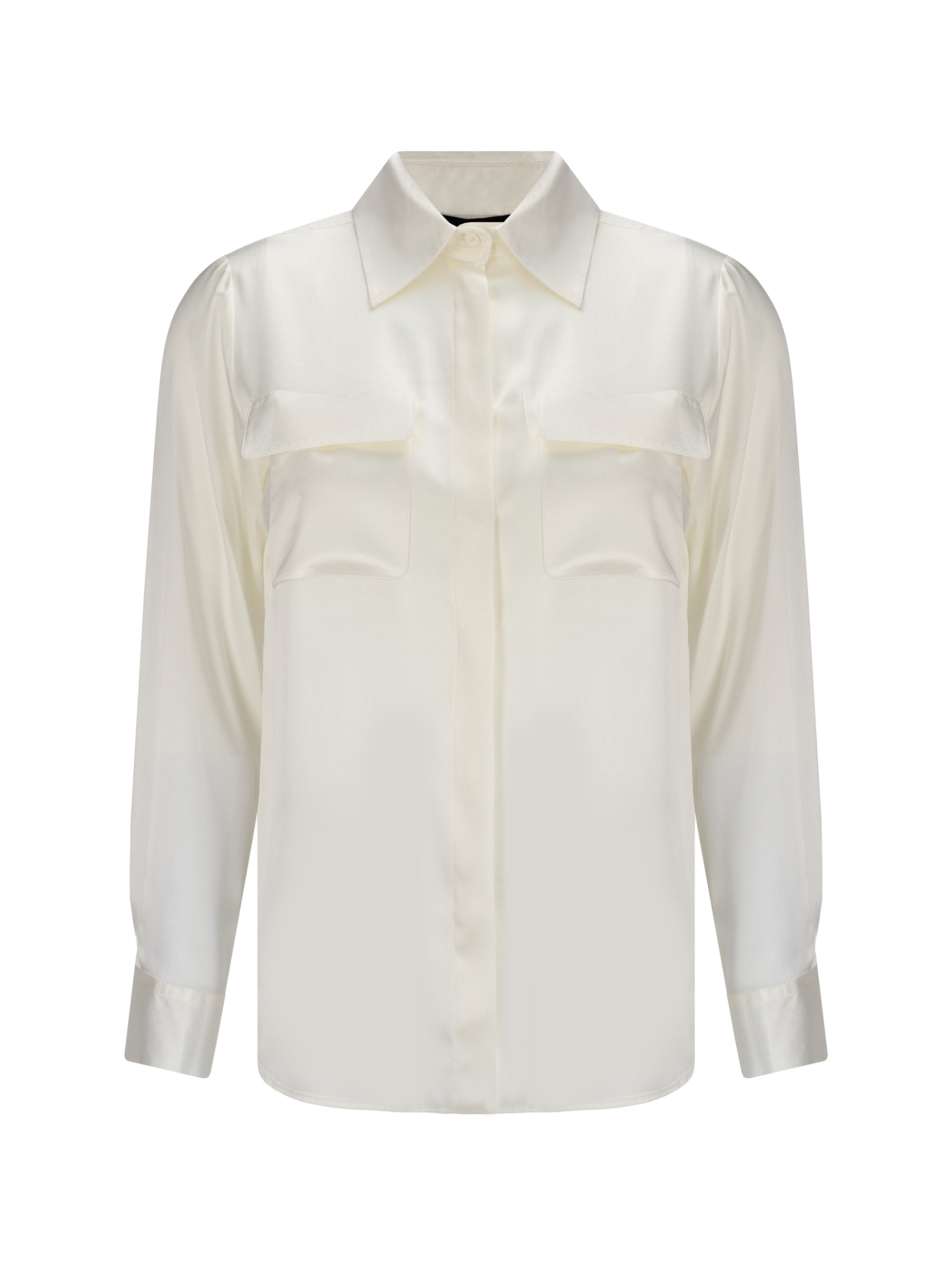 Shop Ella Shirt In Bianco