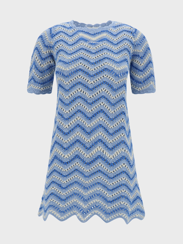 Crochet Mini Dress