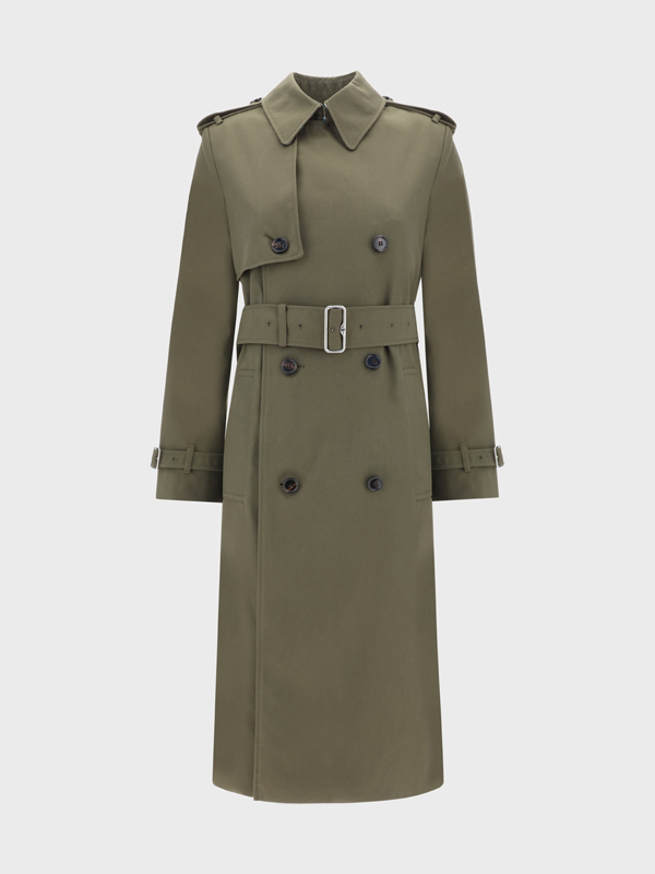 Breasted Trench Jacket