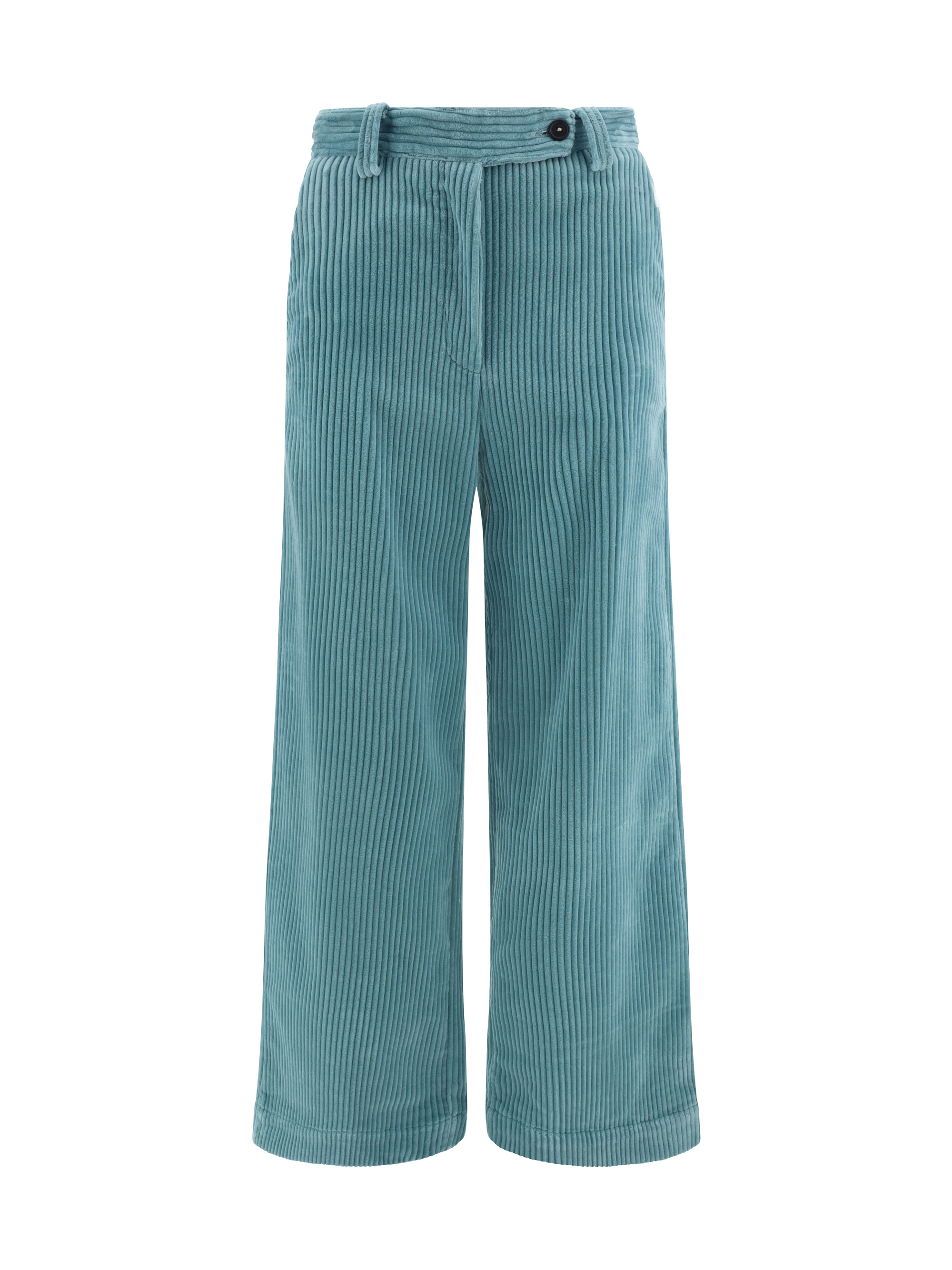 Shop Massimo Alba Lamia Pants In Turchese