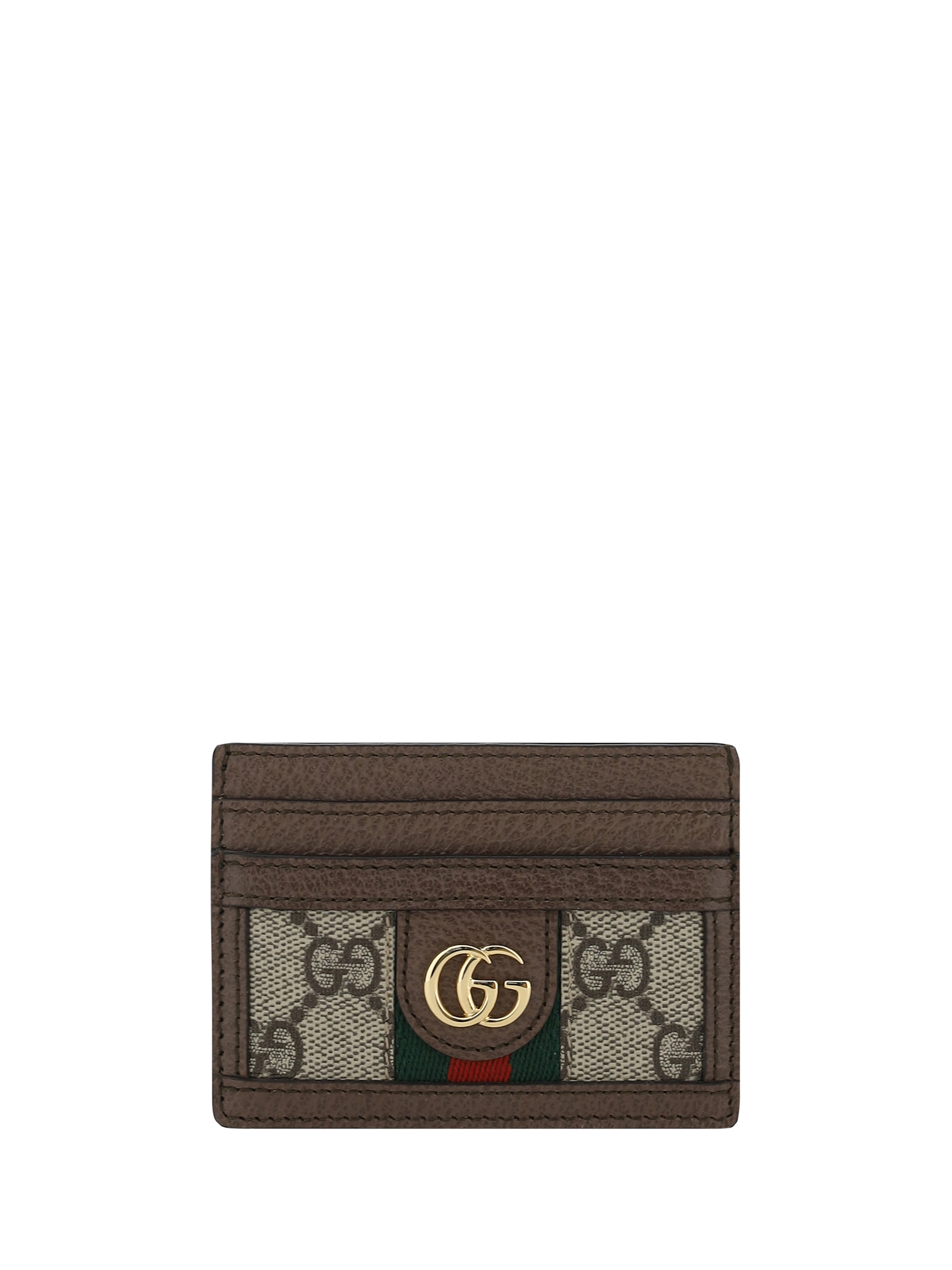 Gucci Card Case In Brown