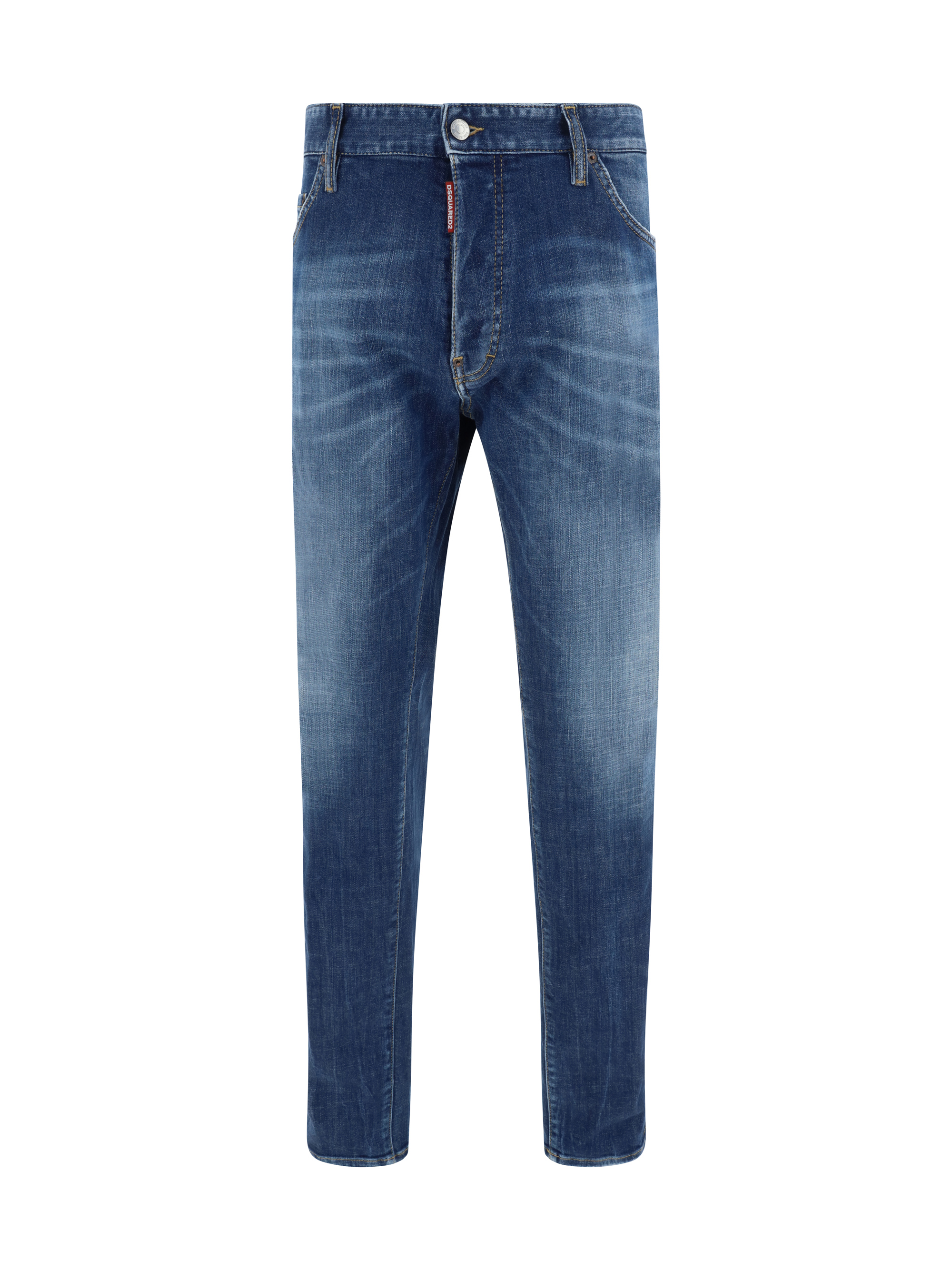 Shop Dsquared2 Jeans In Navy Blue