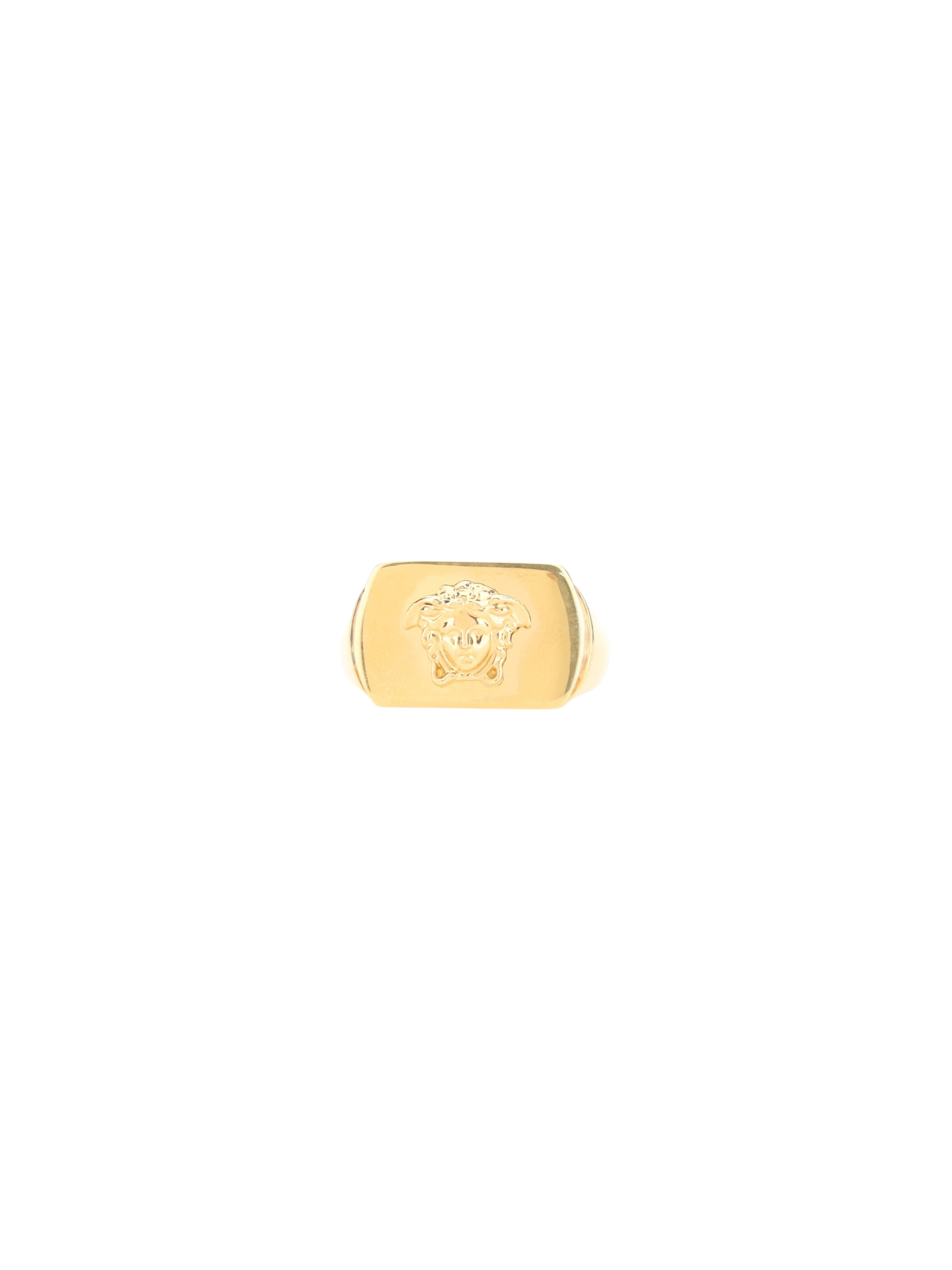 Shop Versace Ring In  Gold