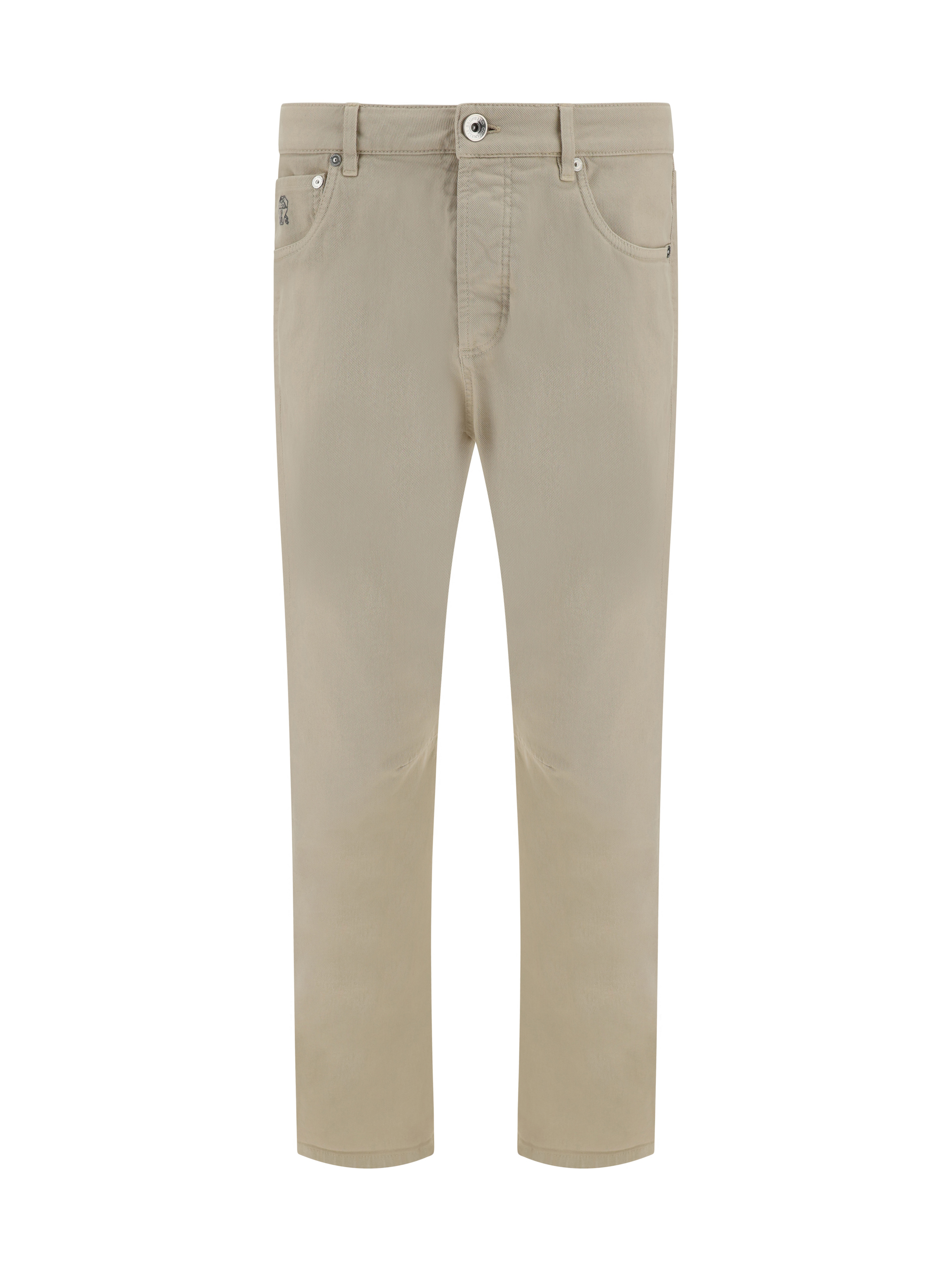 Shop Brunello Cucinelli Pants In Semi Di Lino