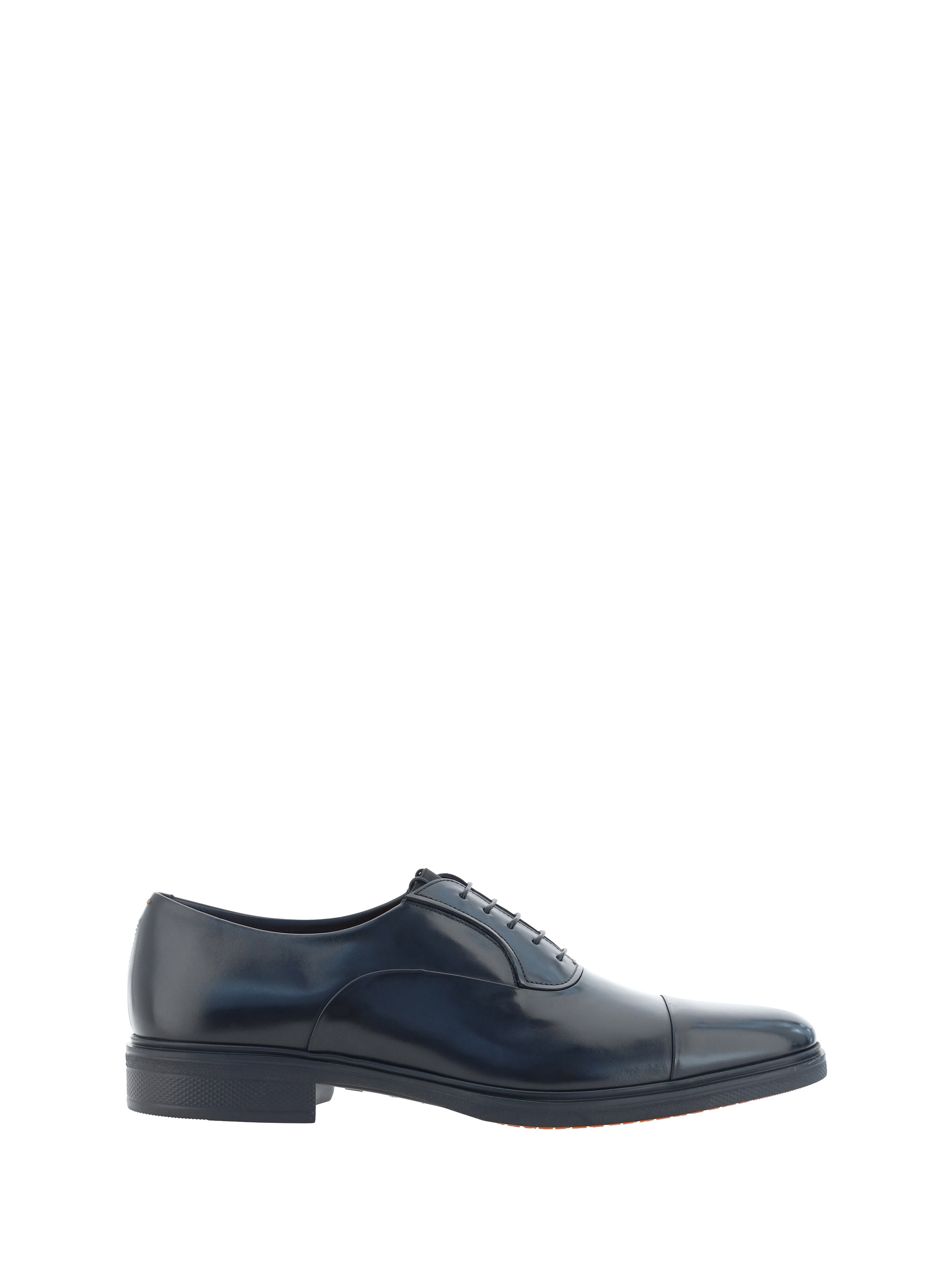 Shop Santoni Lace-up Shoes In Black