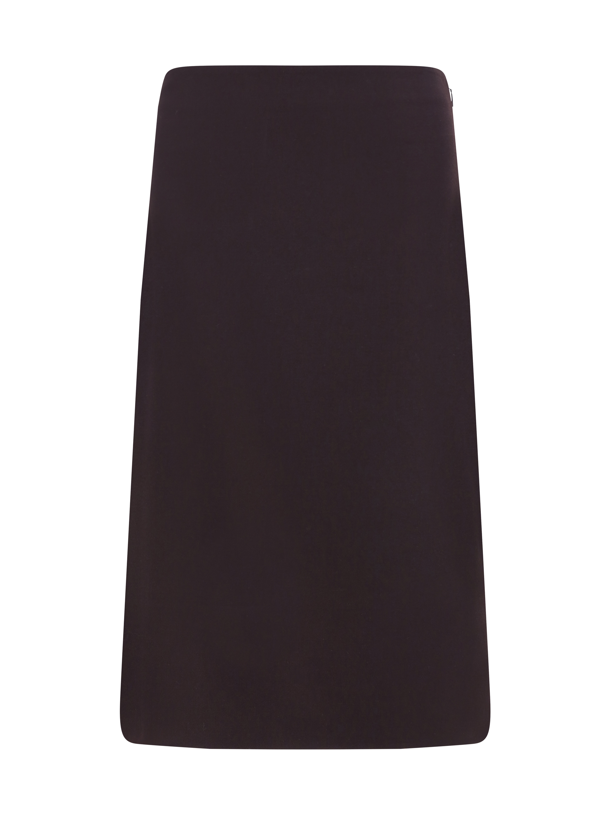 Shop Fendi Midi Skirt In Bordeaux