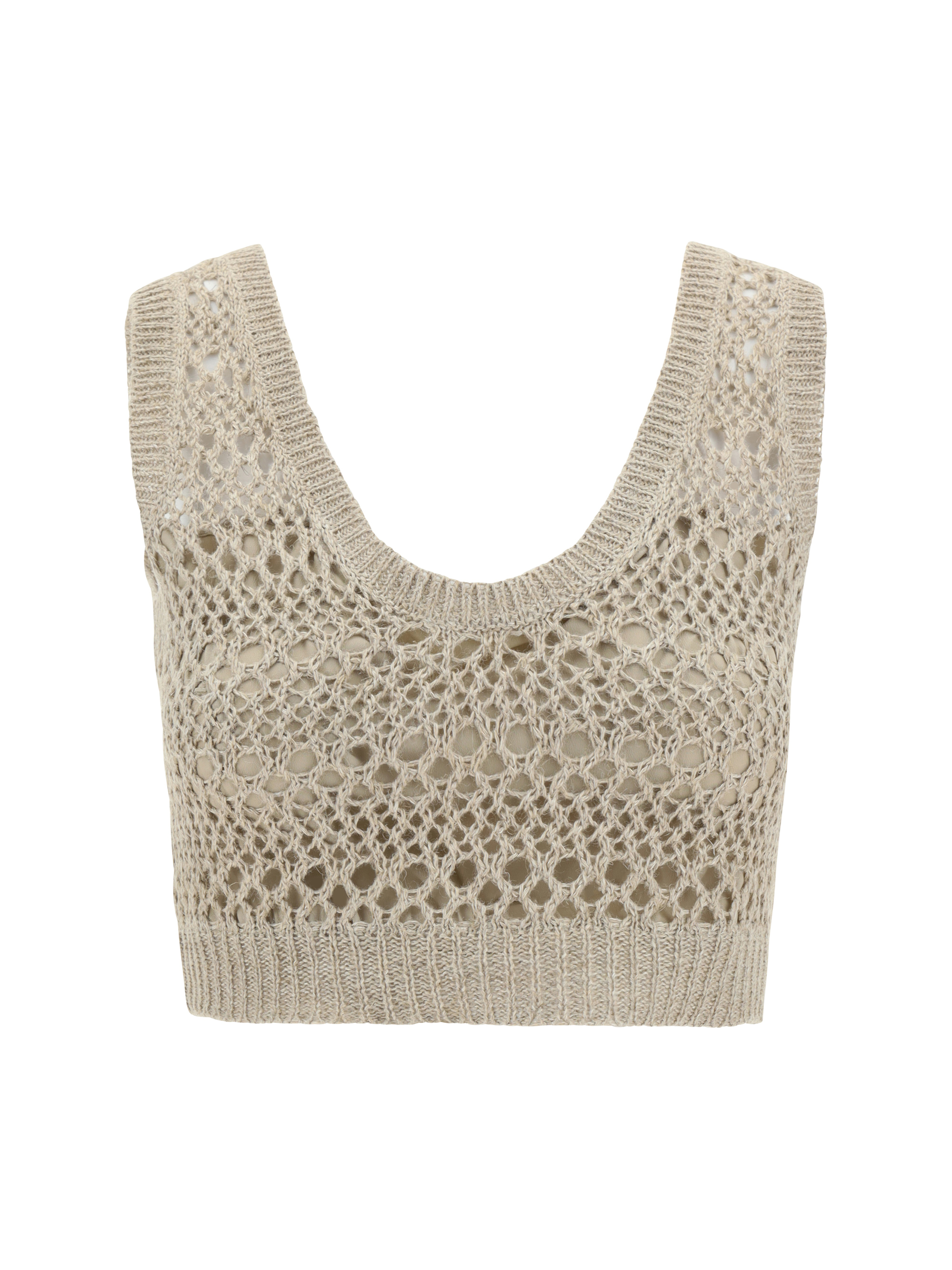 Shop Brunello Cucinelli Top In Lessive'