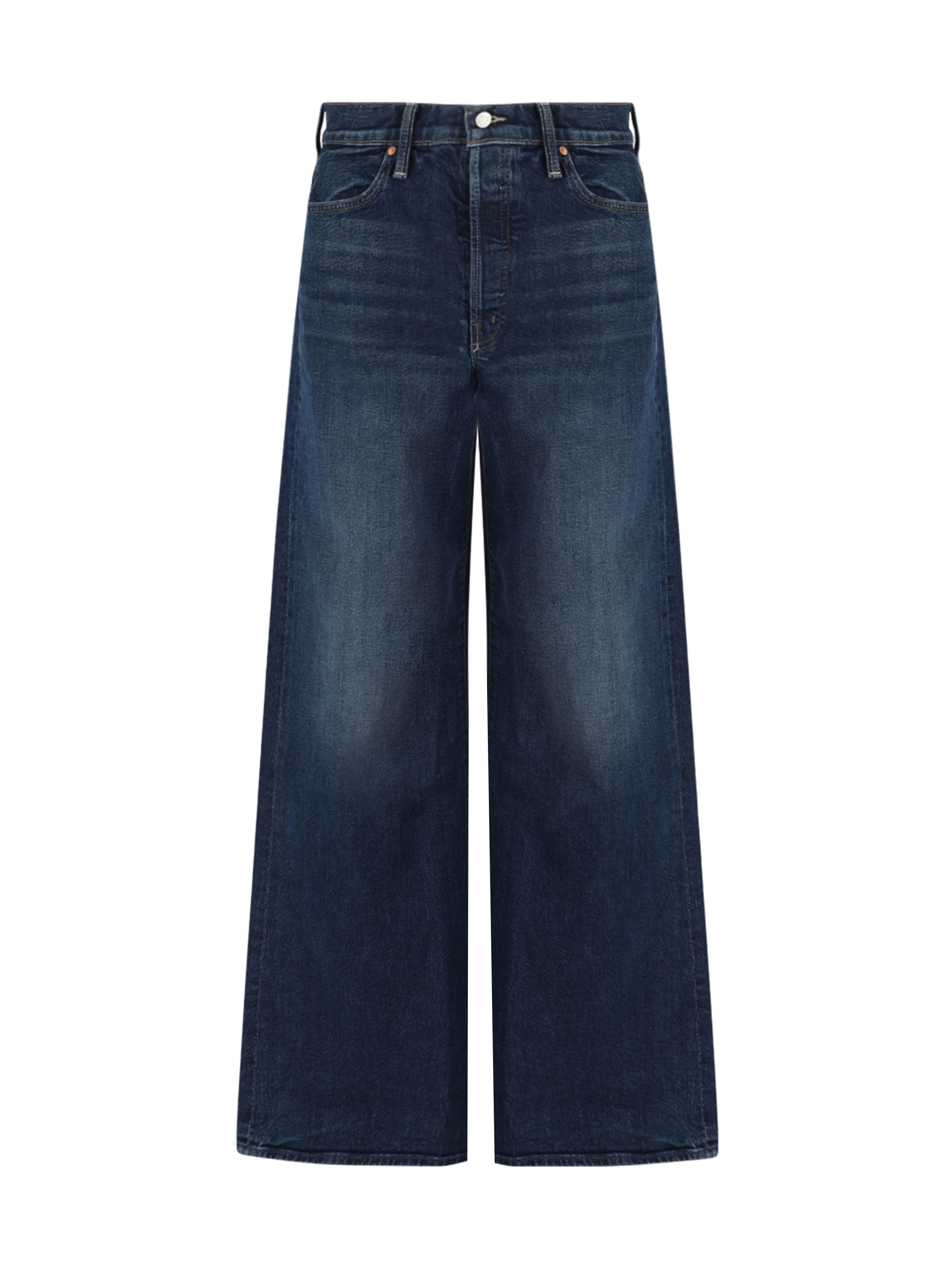 Shop Mother The Ditcher Roller Sneak Jeans In Cannonball