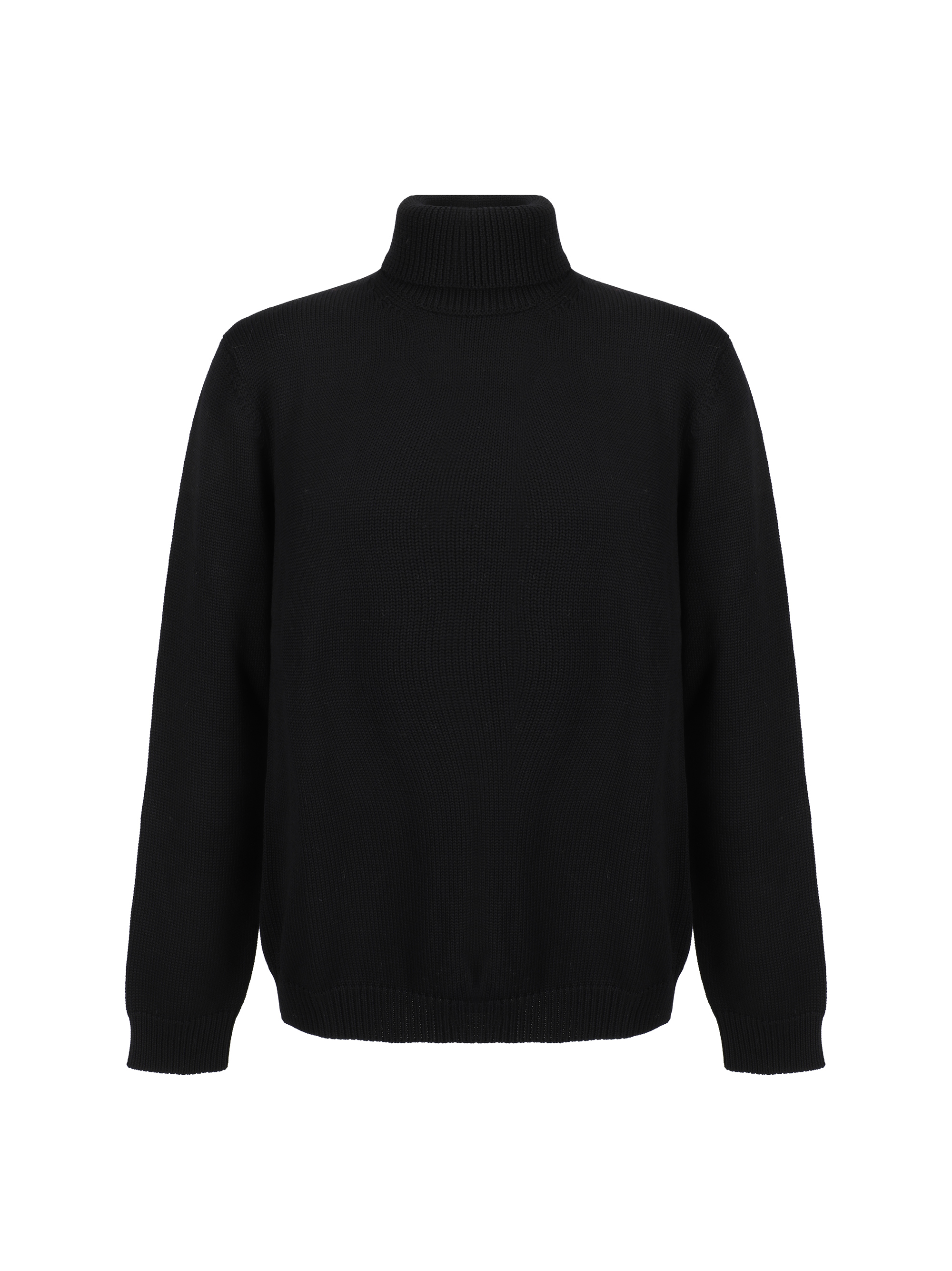 Shop Roberto Collina Turtleneck Sweater In Nero