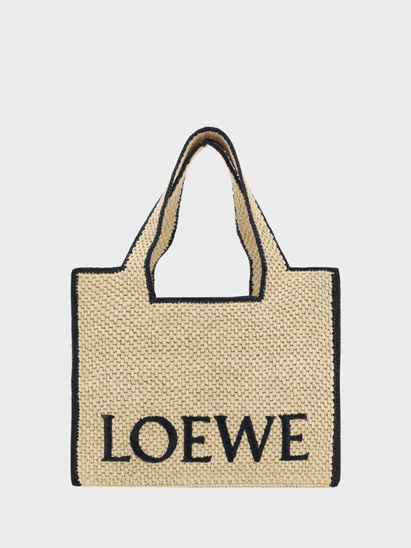 Font Tote Shoulder Bag