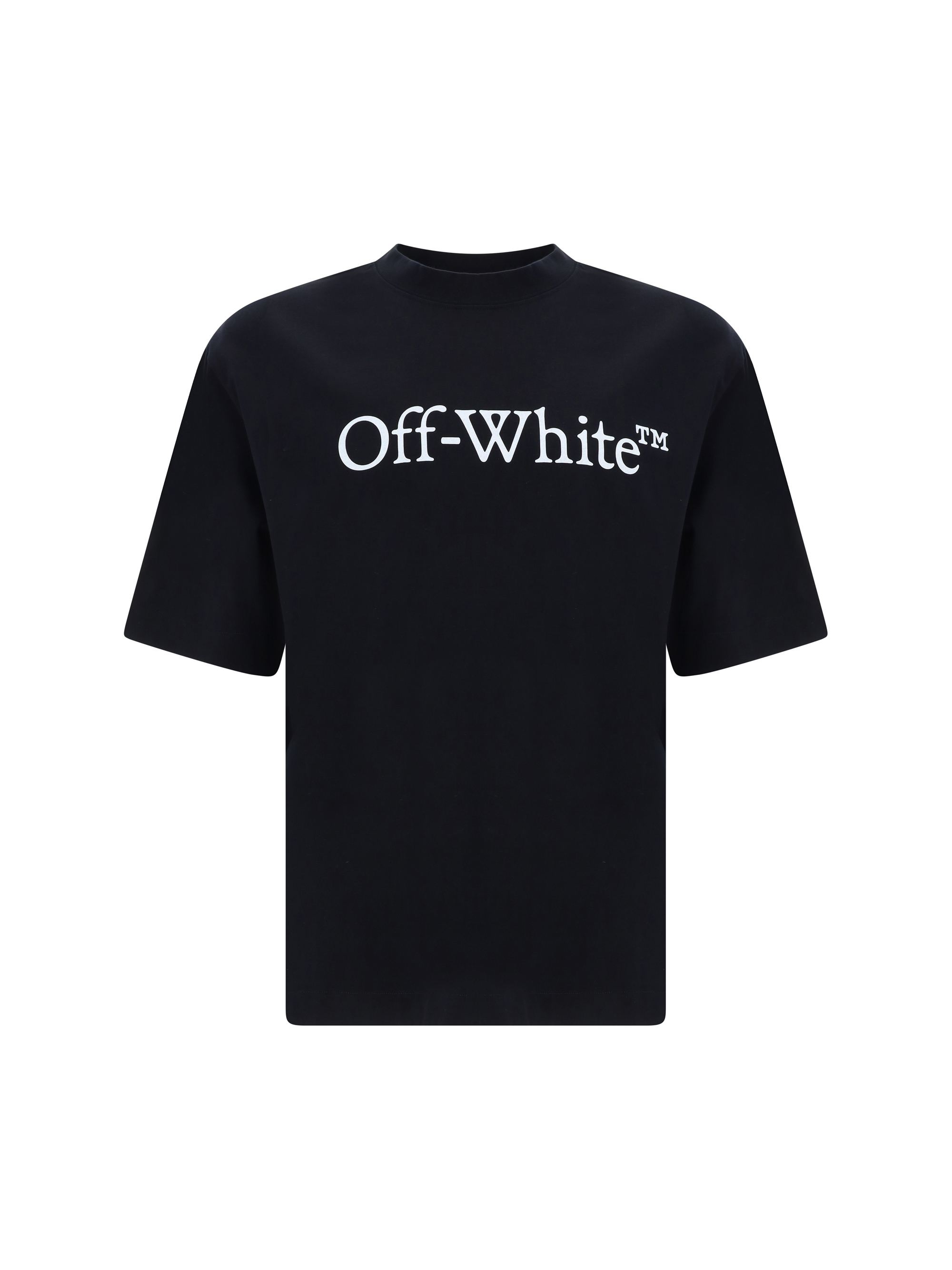 Shop Off-white Big Bookish Skate T-shirt In Black White