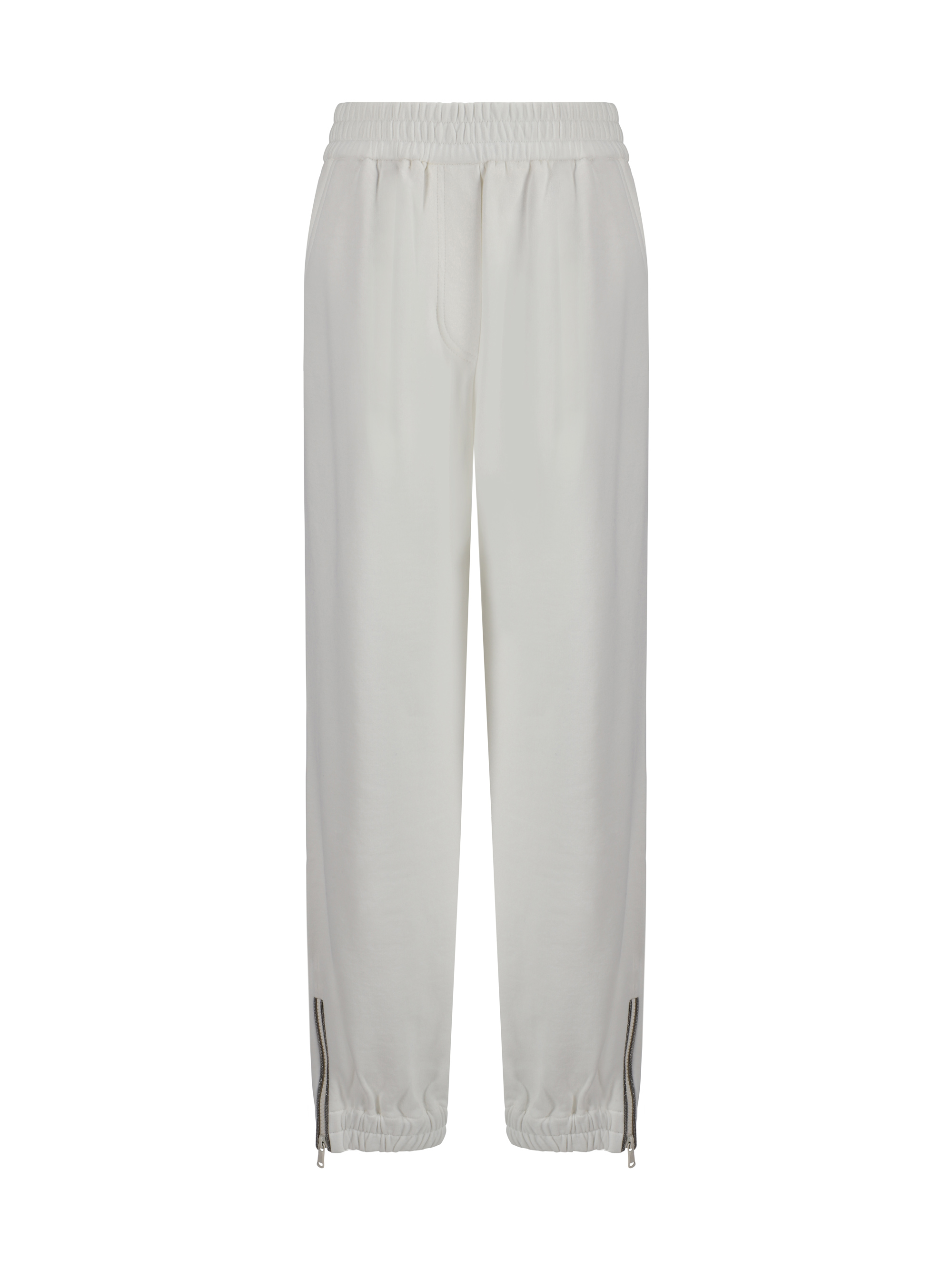 Shop Brunello Cucinelli Sweatpants In Off White