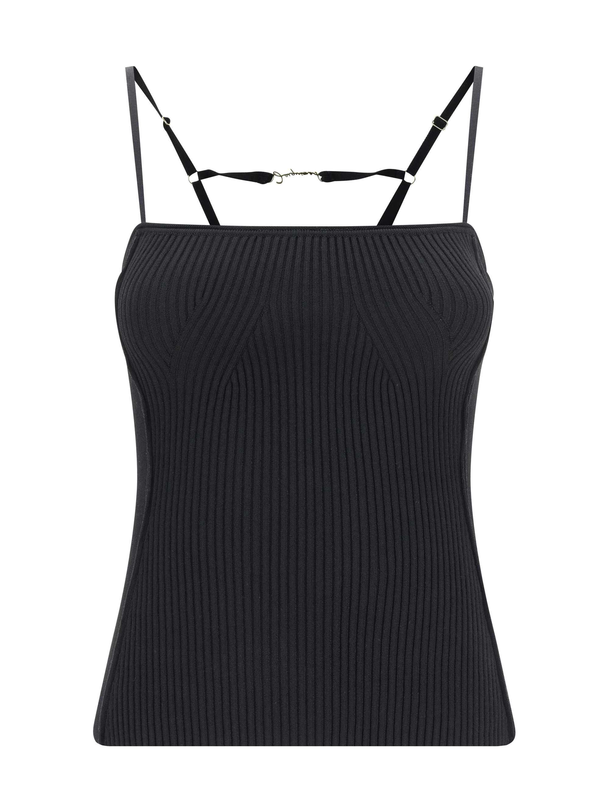 Shop Jacquemus Le Haut Sierra Top In Black