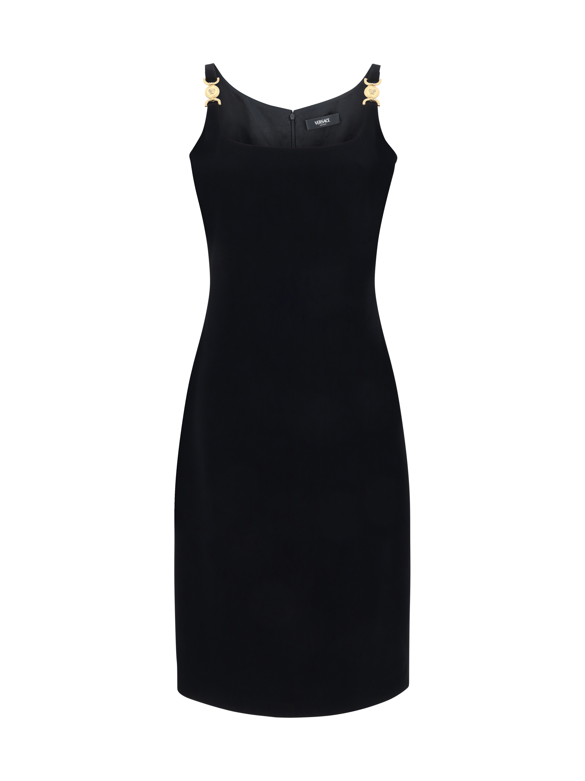 Shop Versace Dress In Black