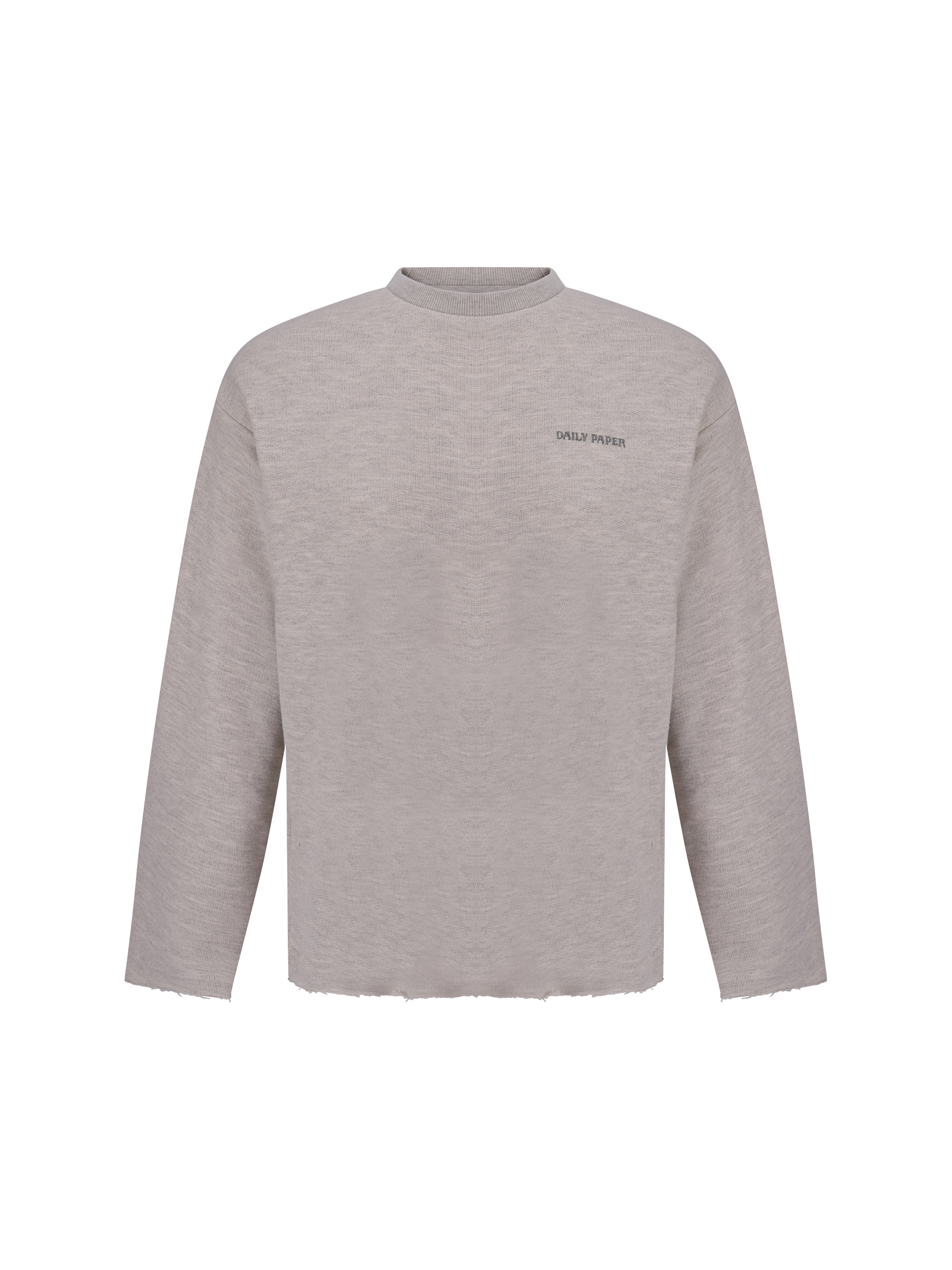 Shop Daily Paper Aniola Sweatshirt In Grey Marl