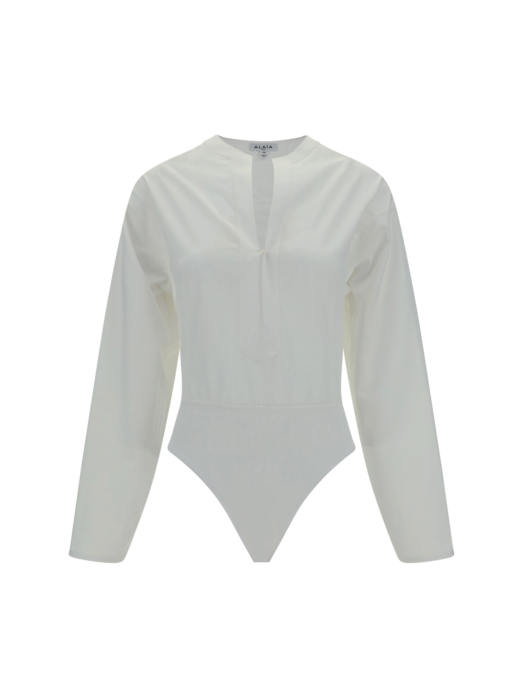 Alaïa Bodysuit In Blanc