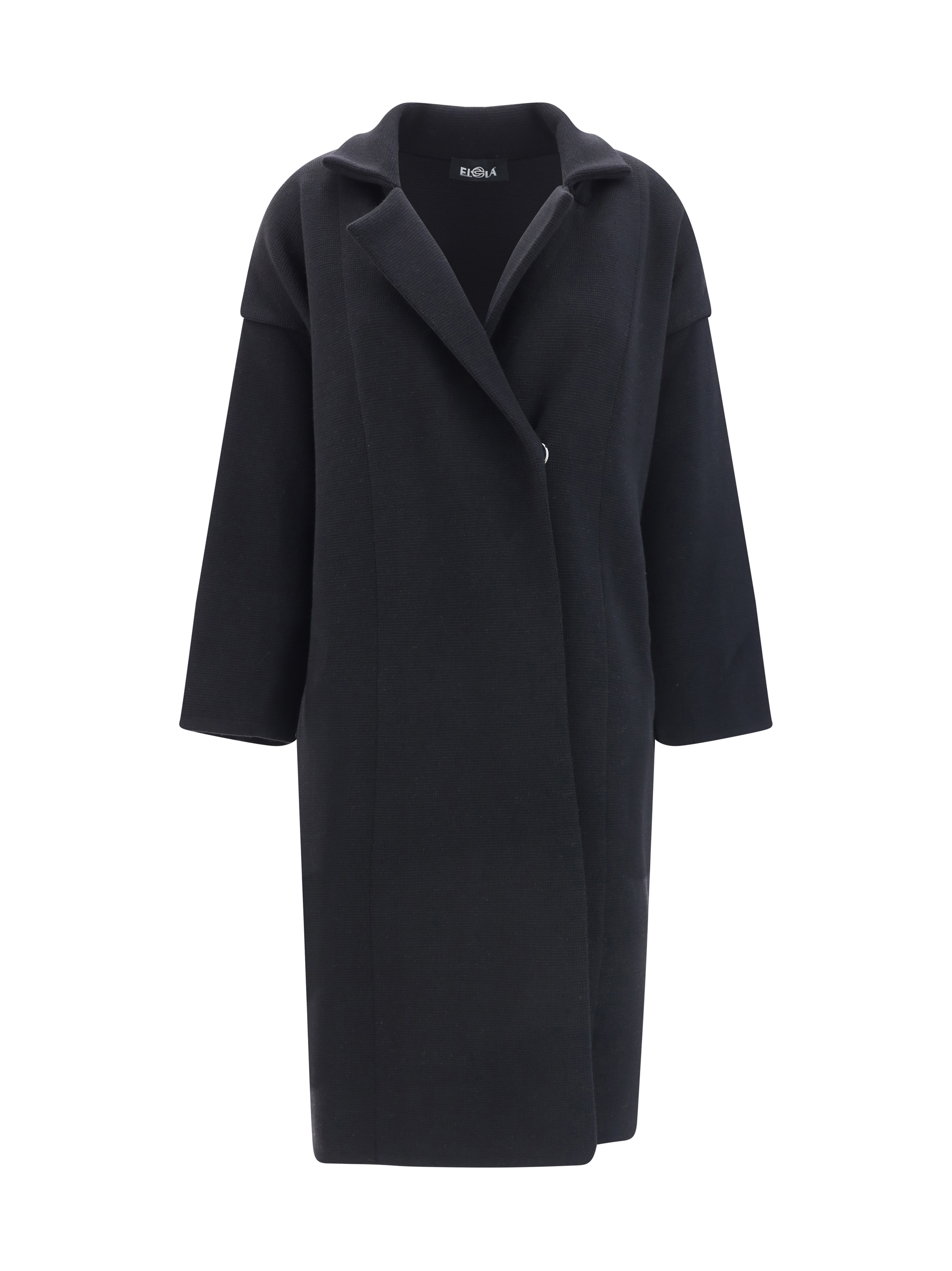 Shop Ella Coat In Nero