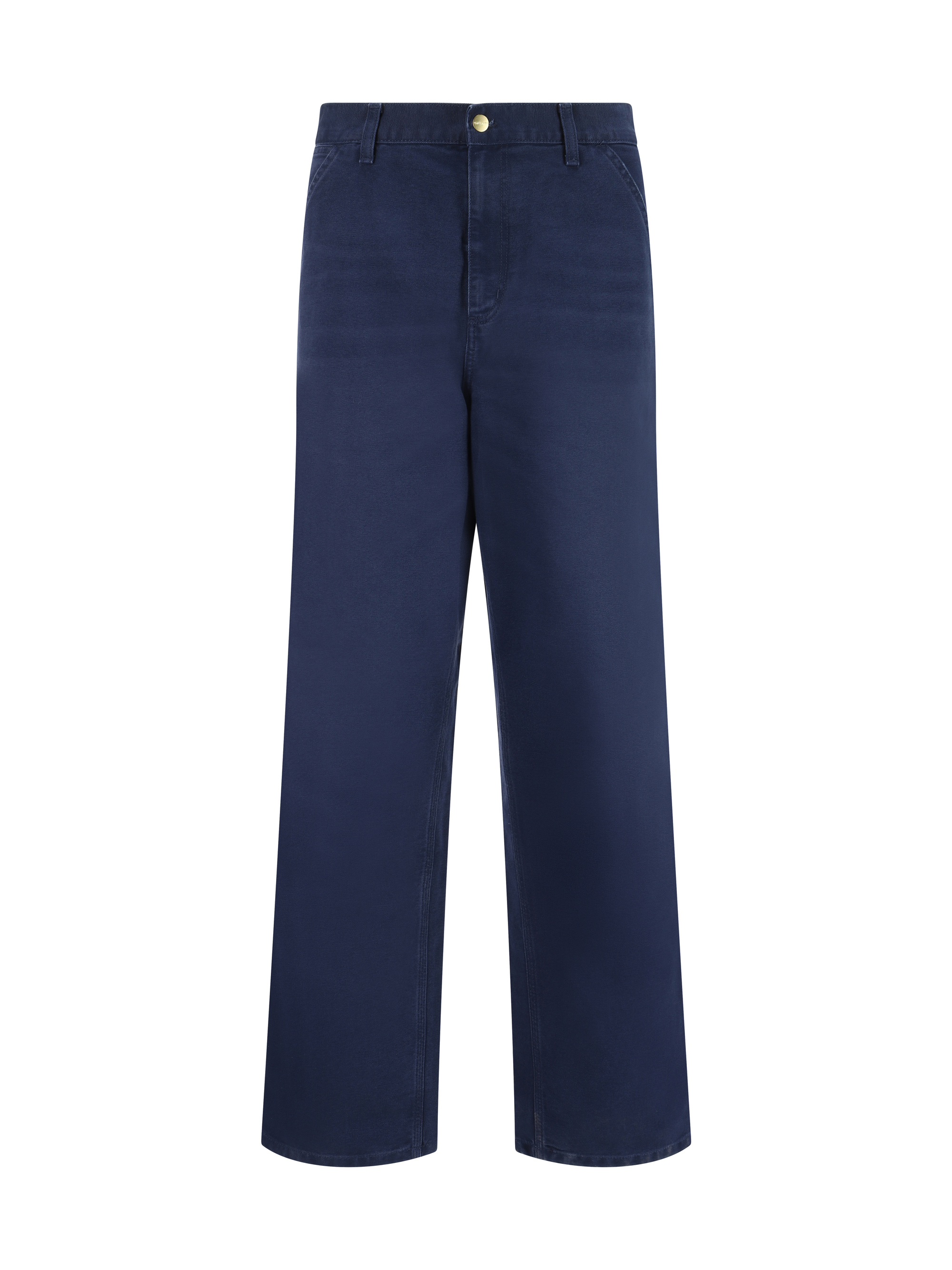 Shop Carhartt Denim Pants In Air Force Blue