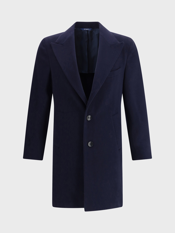 Virgin wool midi Coat