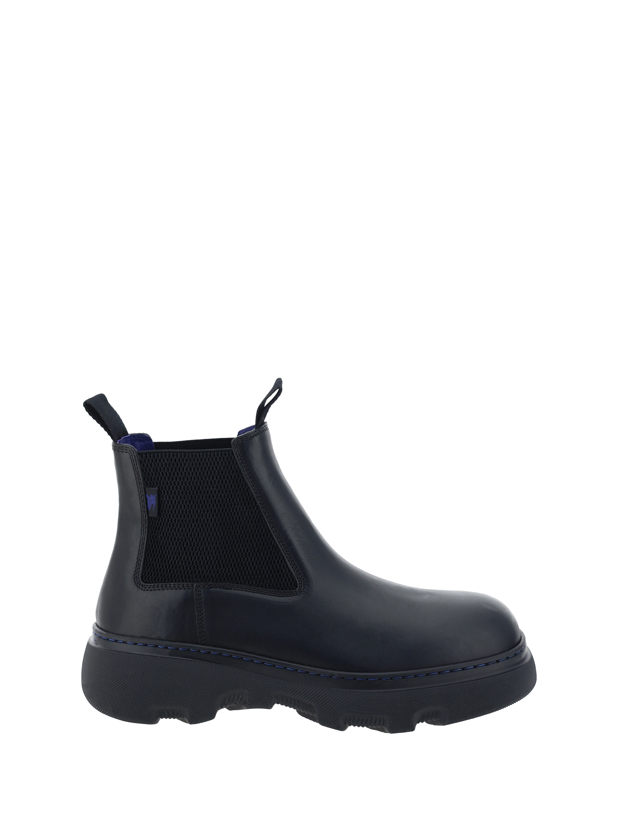 Shop Burberry Creeper Casual Ankle Boots In Black