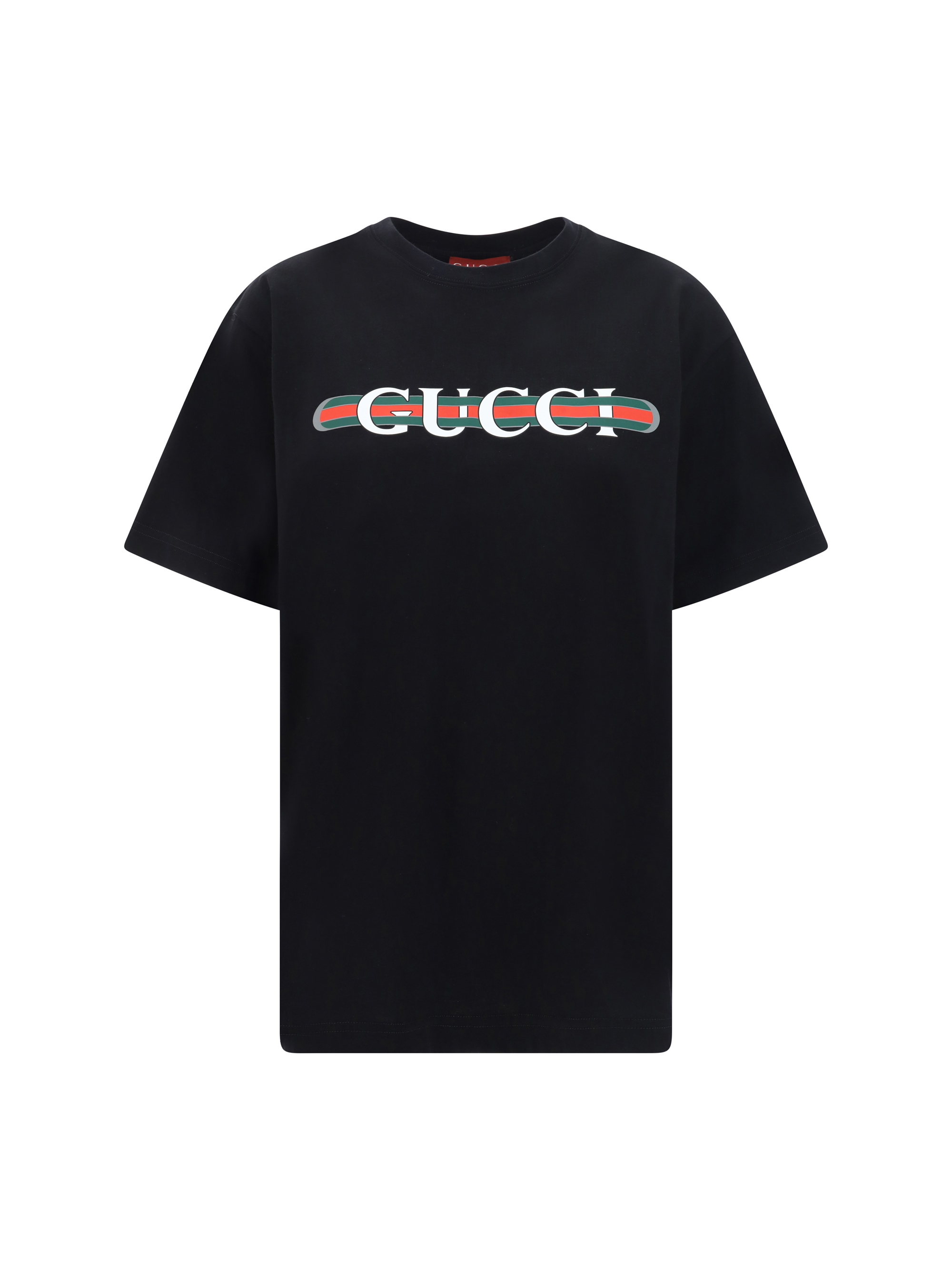 Shop Gucci Ancora G Loved T-shirt In Black/multicolor