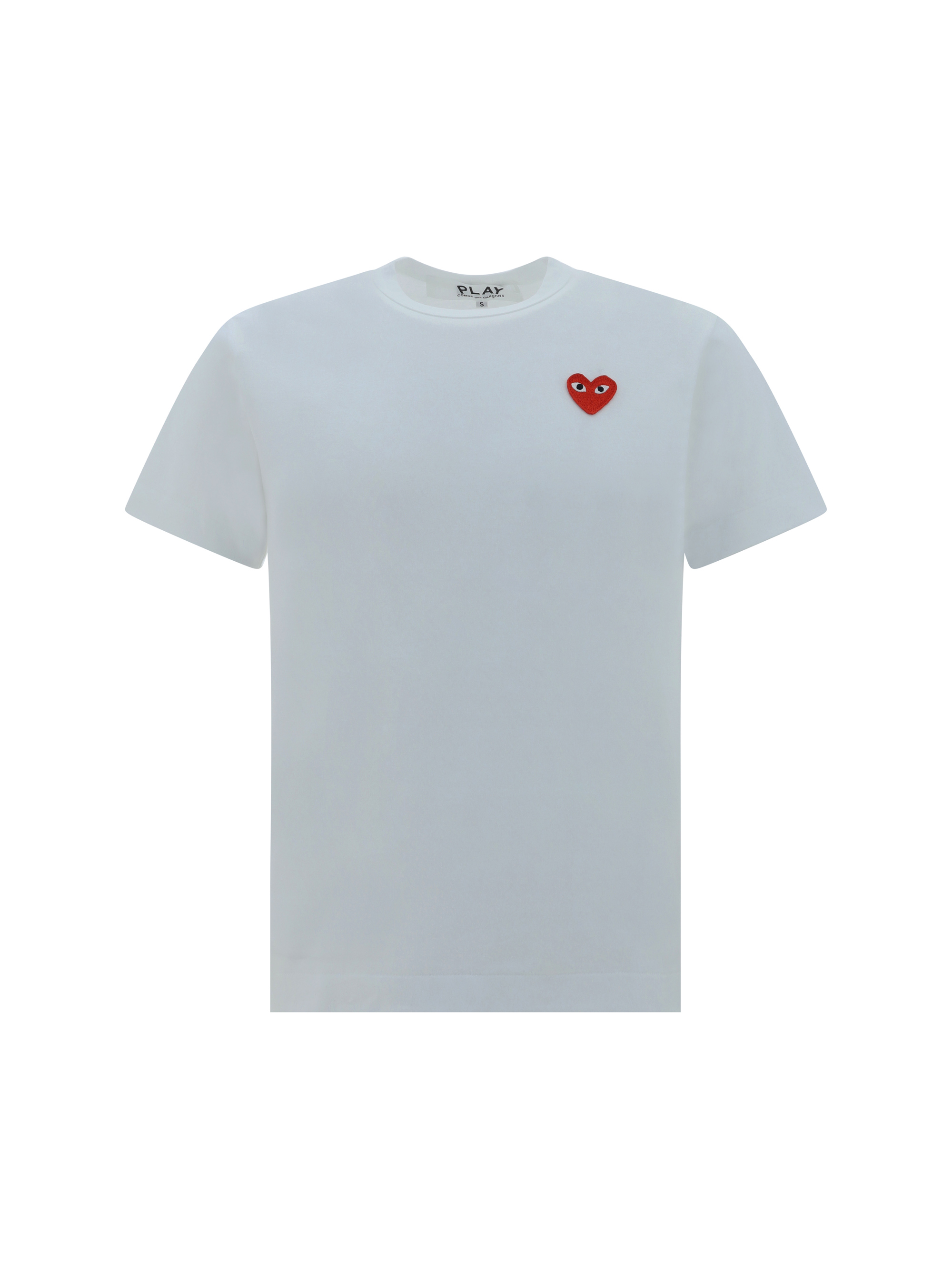 Shop Comme Des Garçons Play T-shirt In White