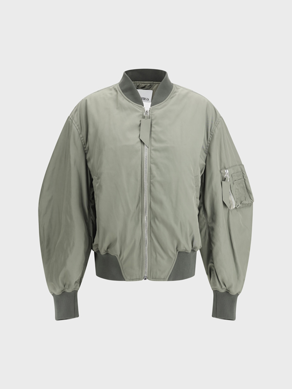 Nylon Bomber Jacket