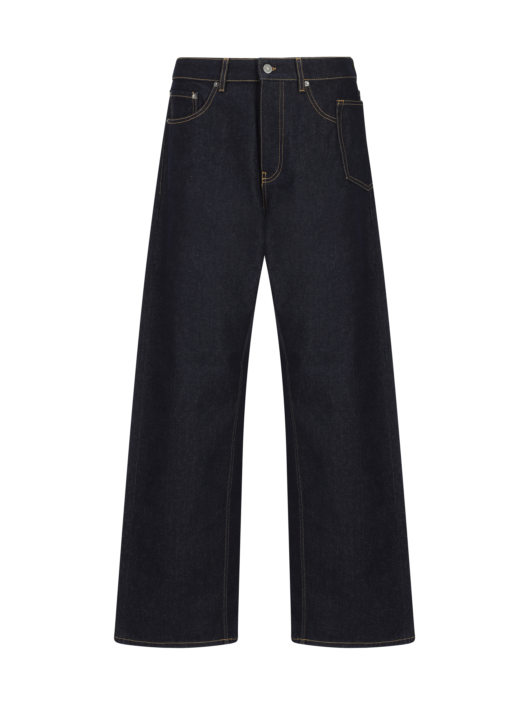 Shop Golden Goose Jeans In Dark Blue