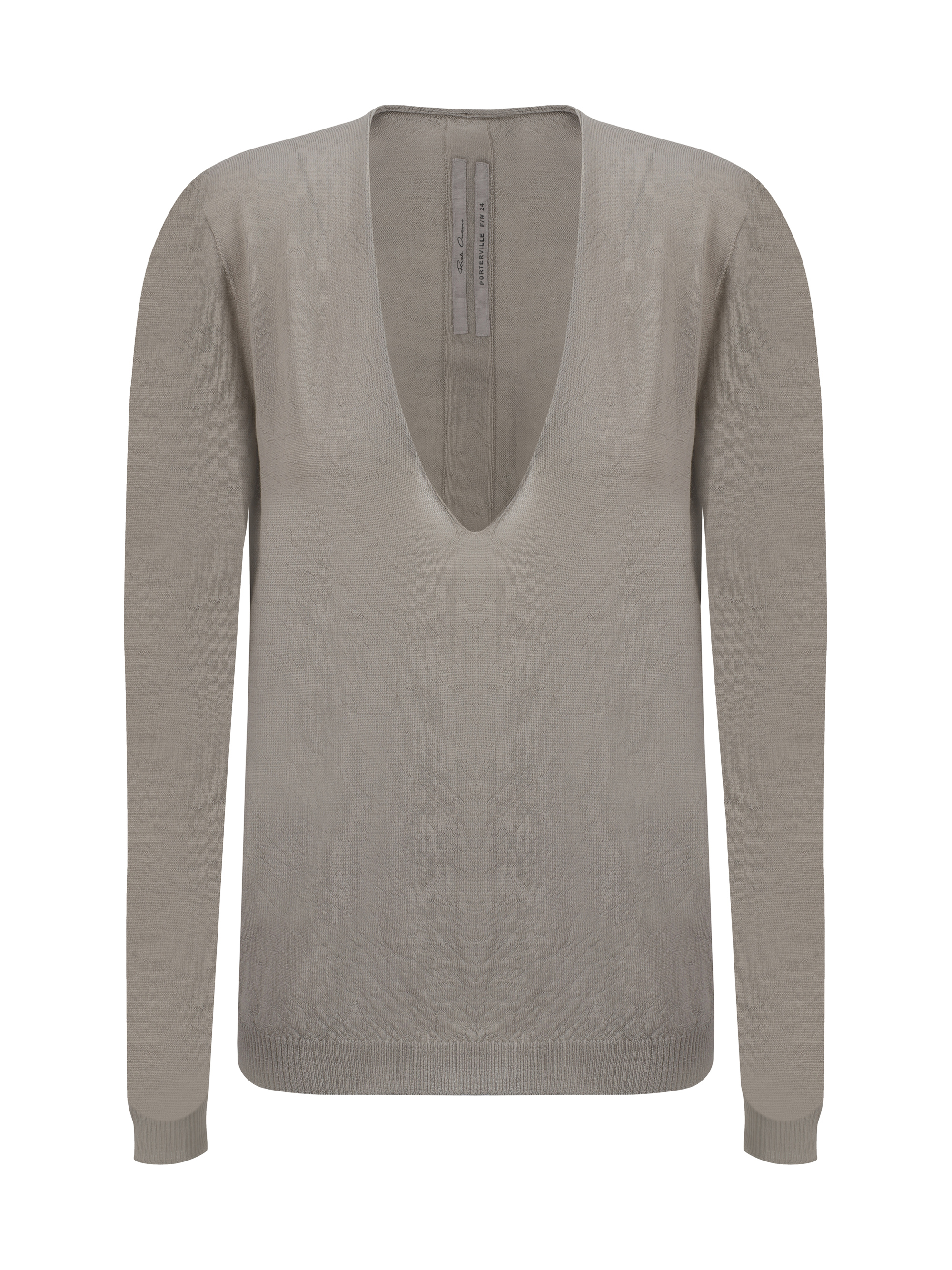 Shop Rick Owens Sweater In Pearl