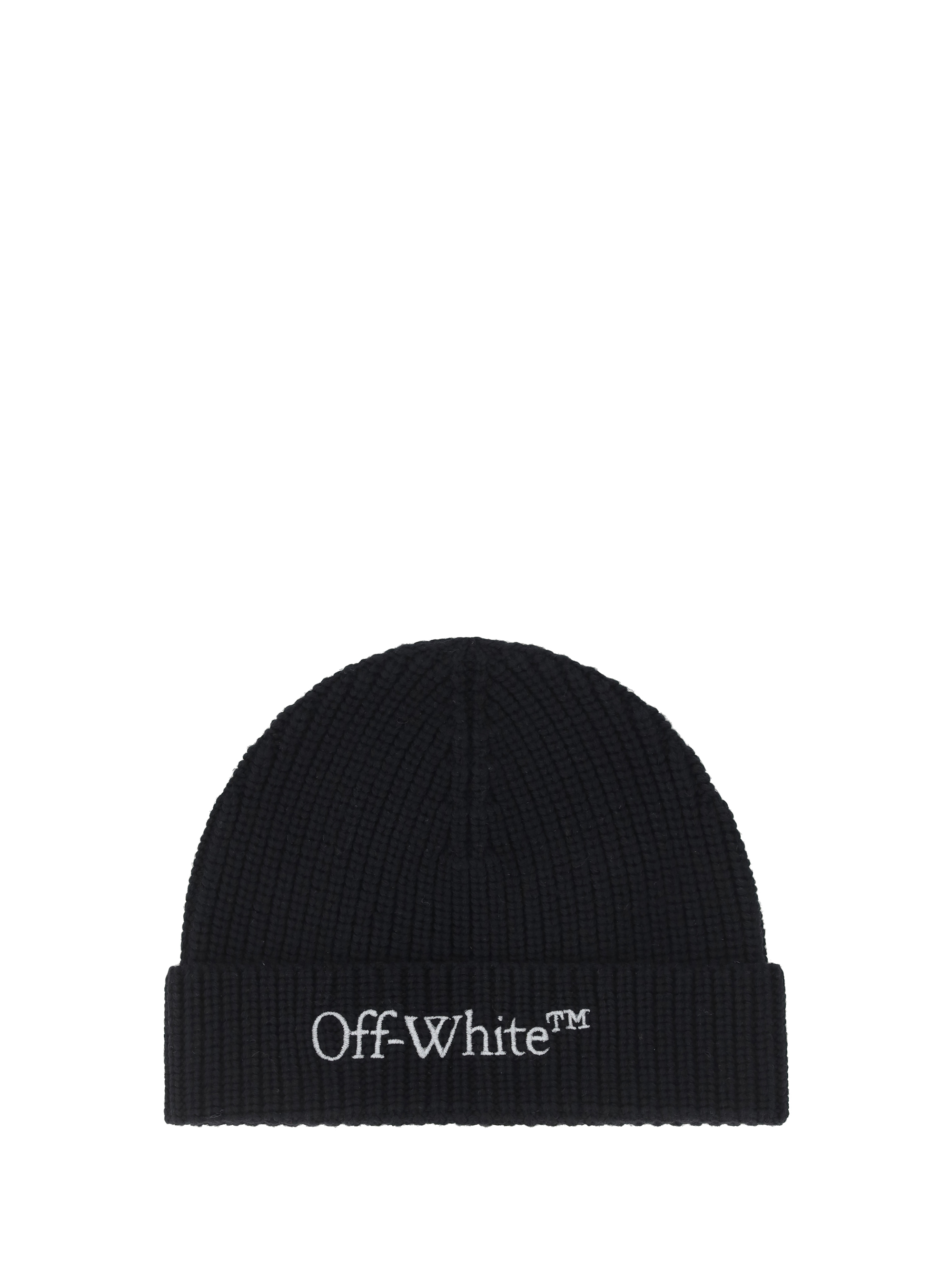 OFF-WHITE BEANIE HAT