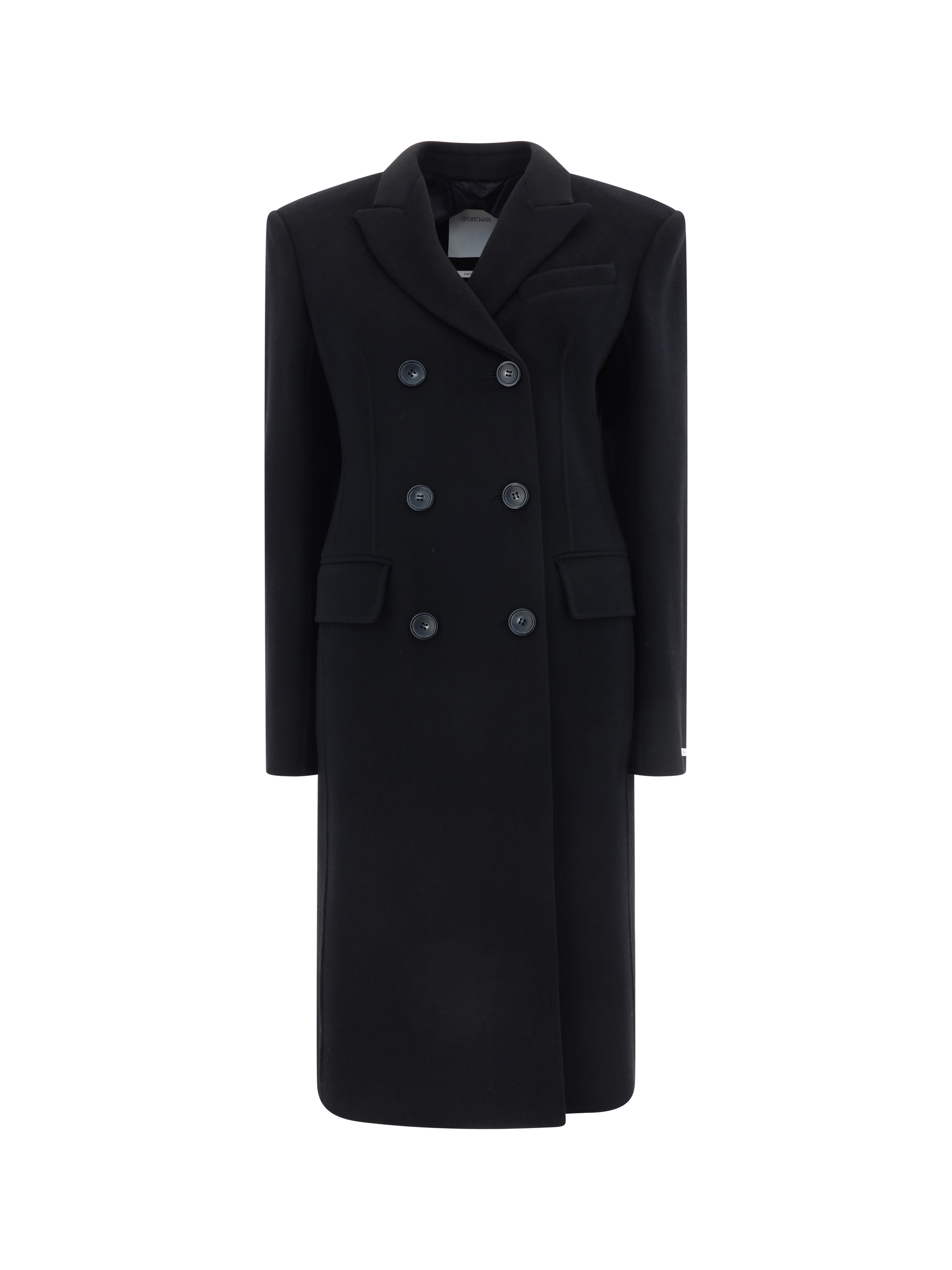 Shop Max Mara Sportmax Morgana Coat In Nero