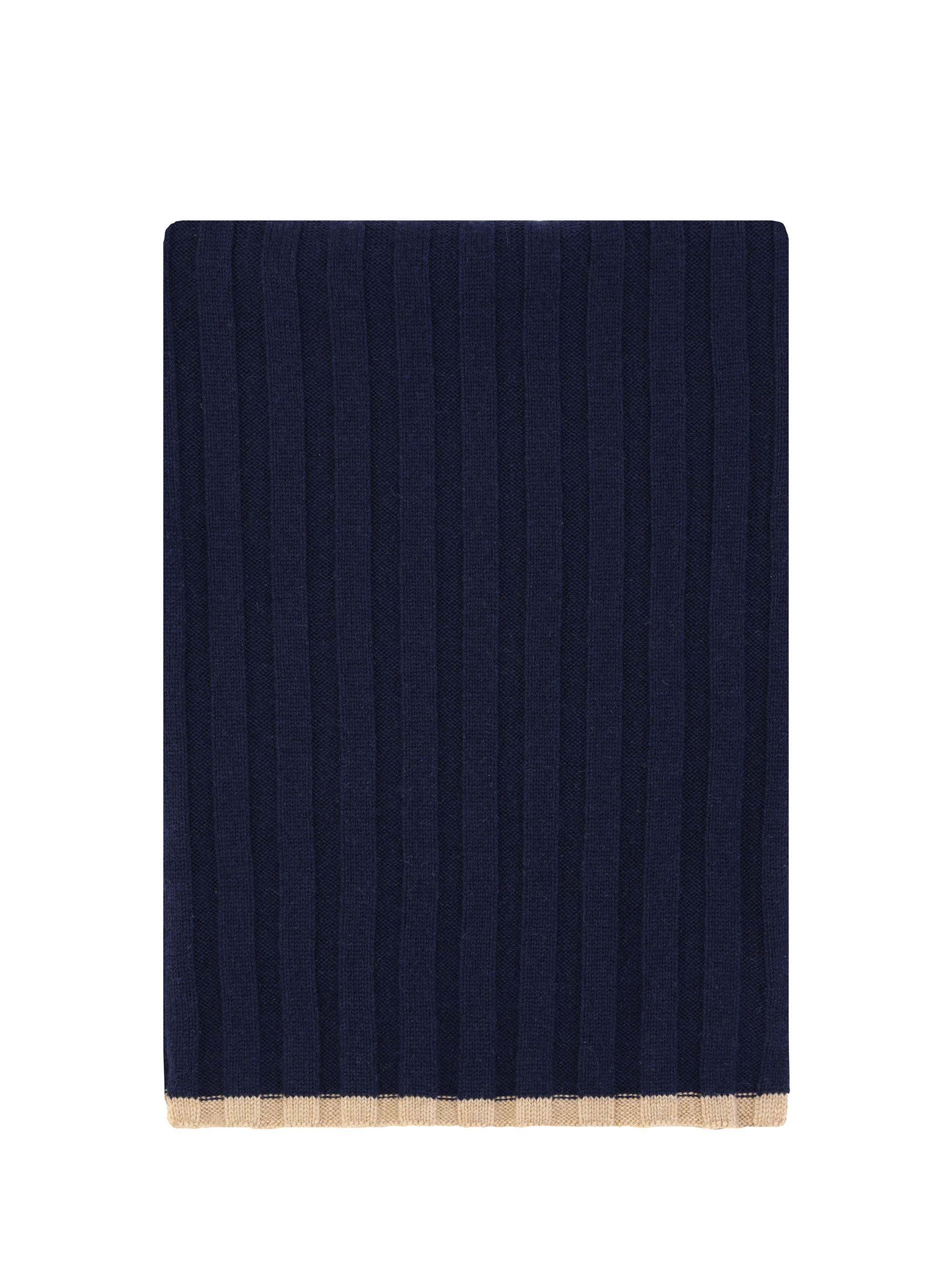 Shop Brunello Cucinelli Scarf In Navy