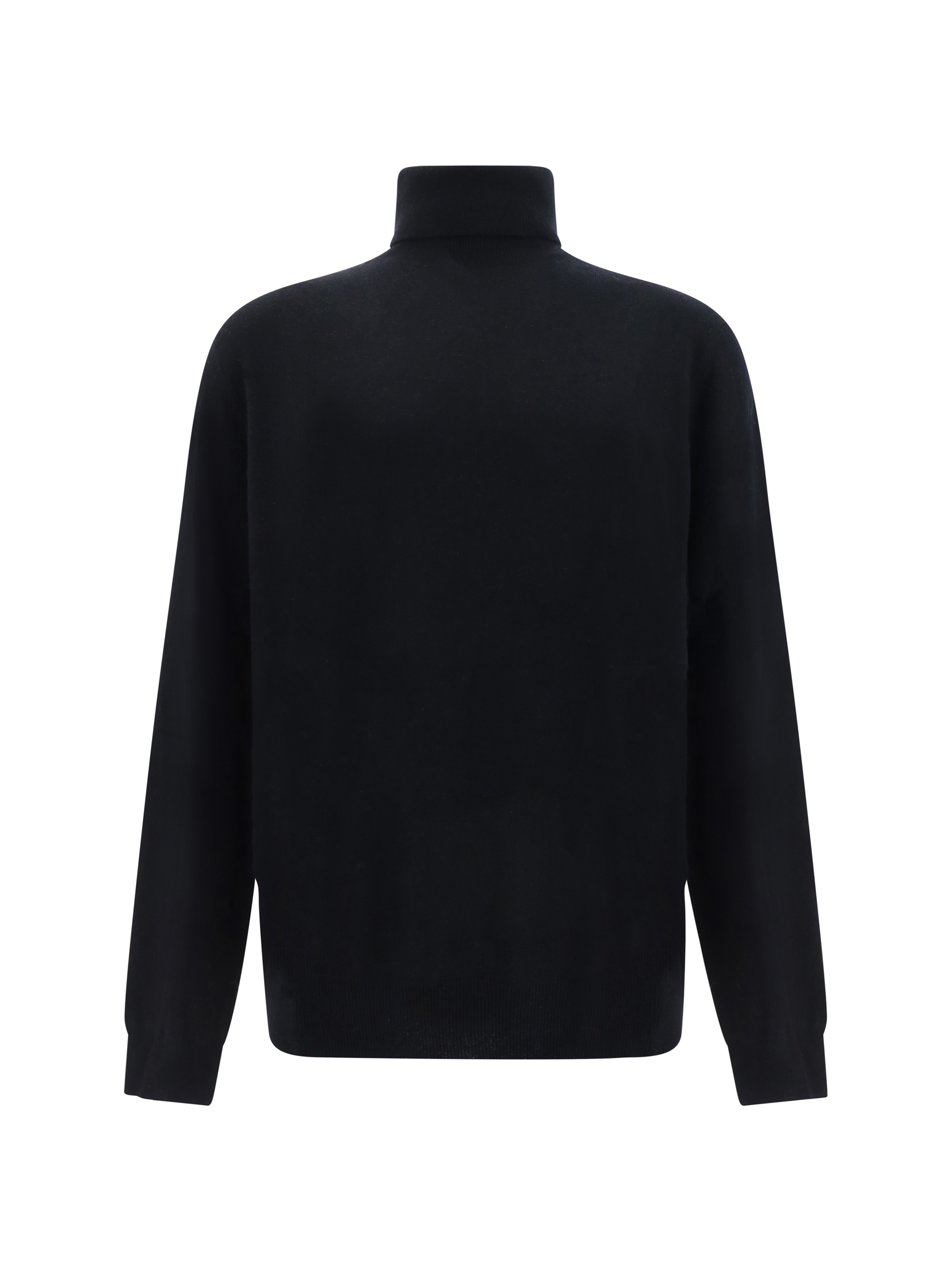 Shop Aragona Cashmere Turtleneck Sweater In Black