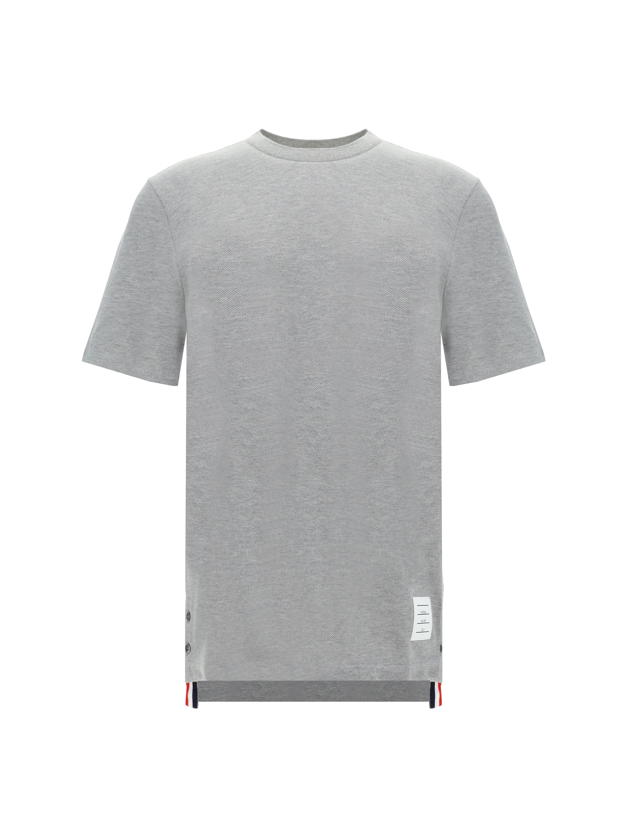 Shop Thom Browne T-shirt In Lt Grey